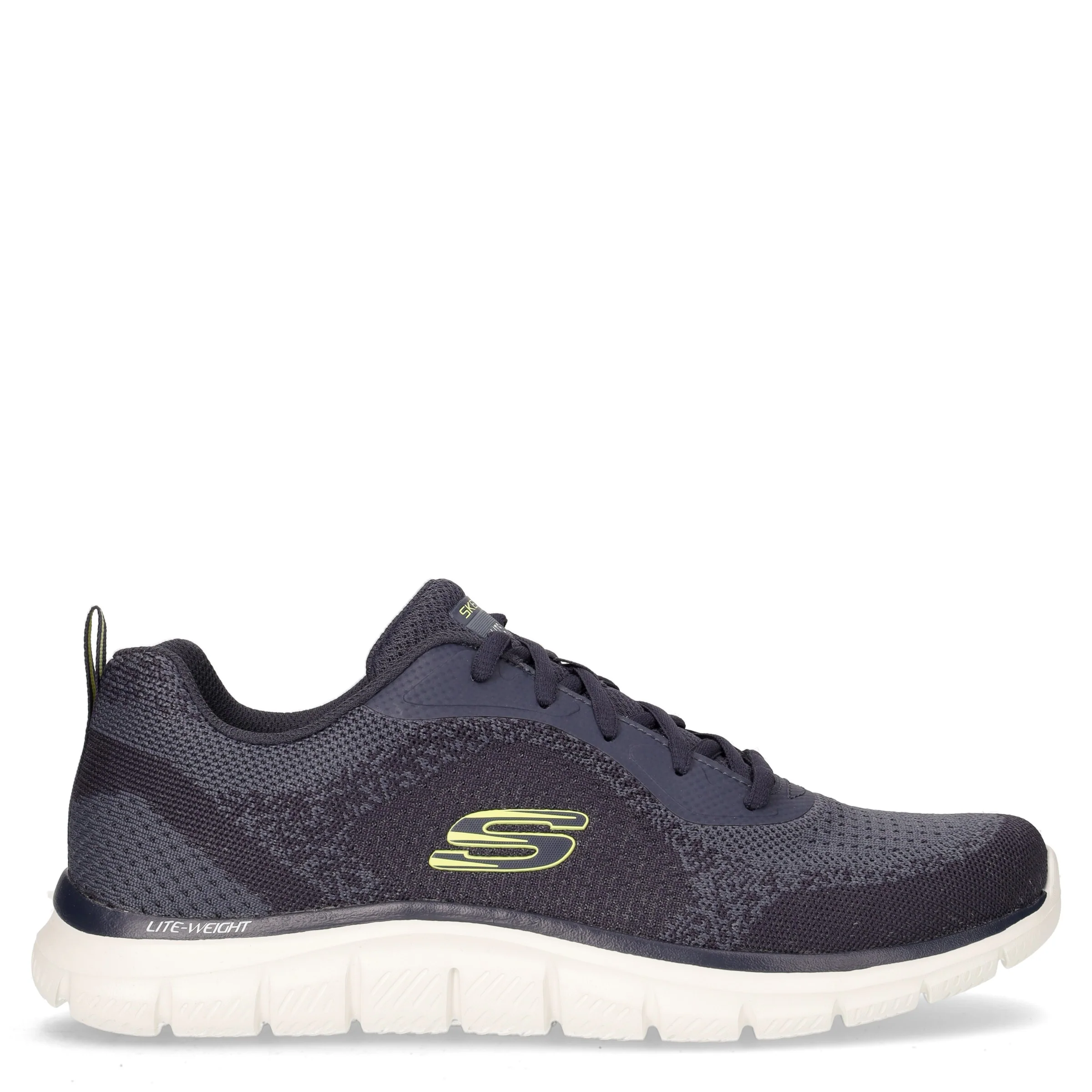 Track Glendor sneaker in tessuto navy lime