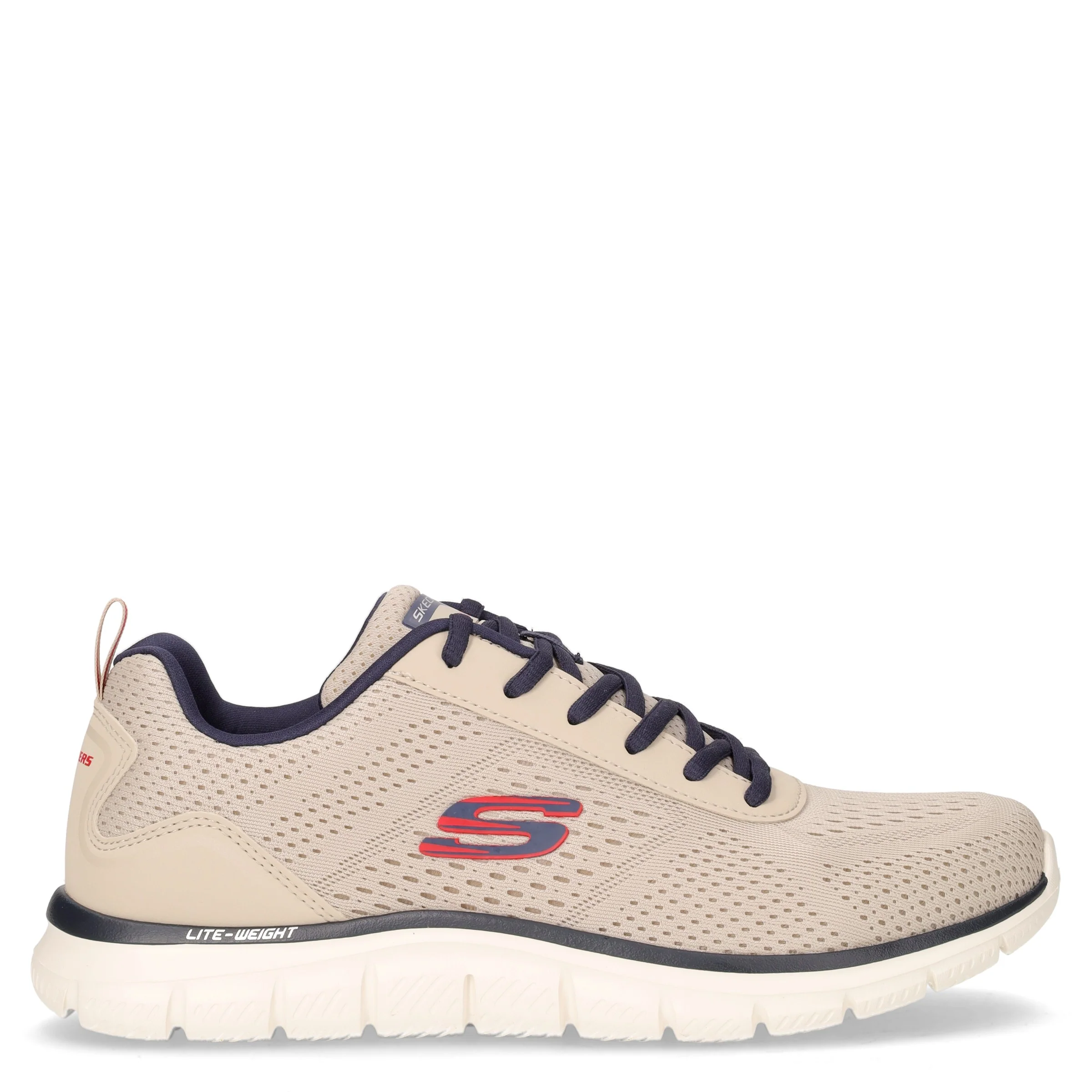 Track Leshur sneaker in tessuto taupe navy
