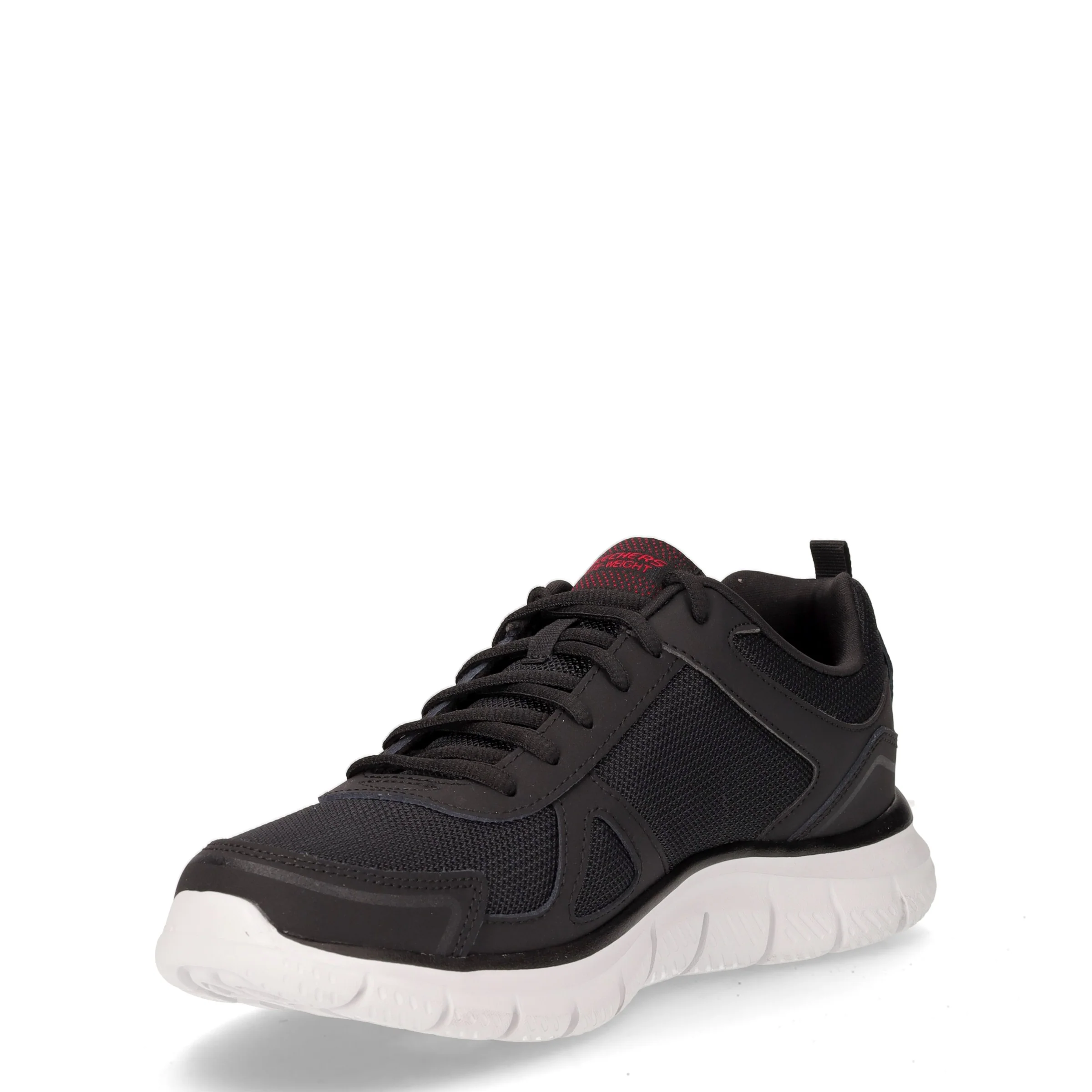 Track scloric sneaker in tessuto nero rosso - Image 3