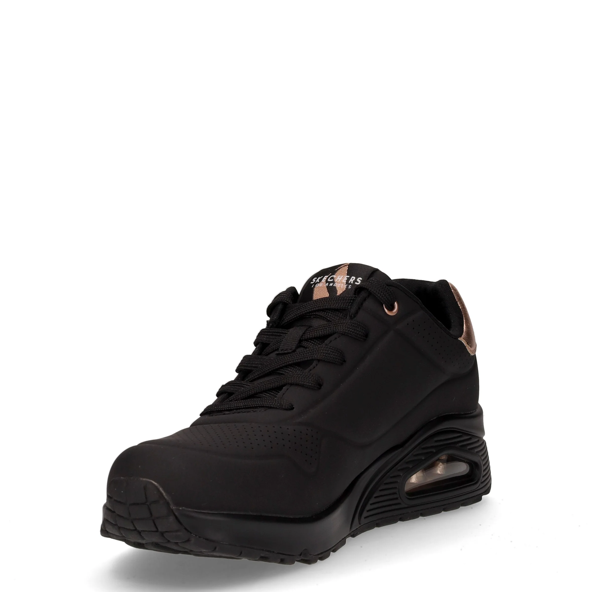 Uno Golden Air sneaker in ecopelle nero - Image 3