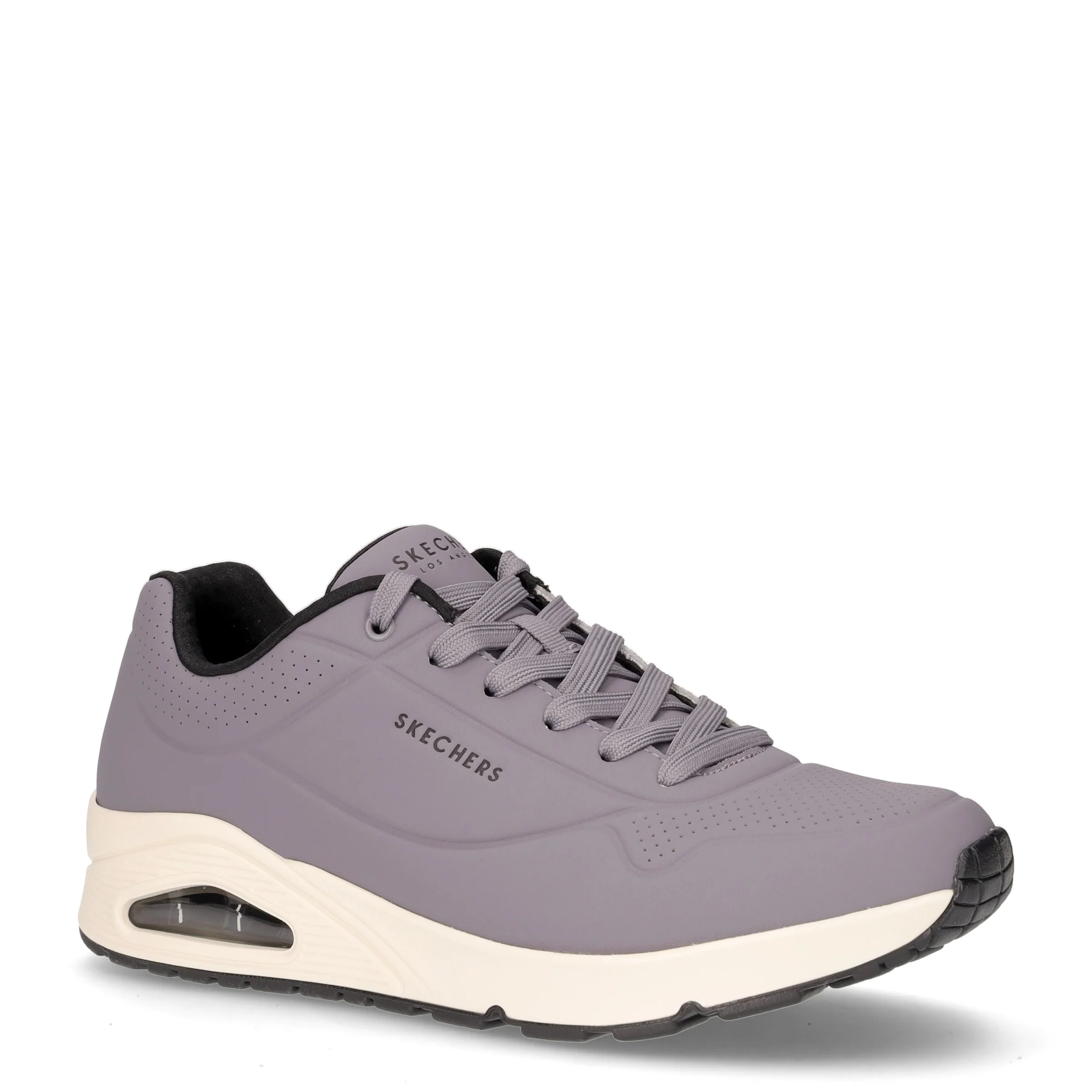 Uno Stand On Air sneaker in ecopelle grigio nero - Image 2
