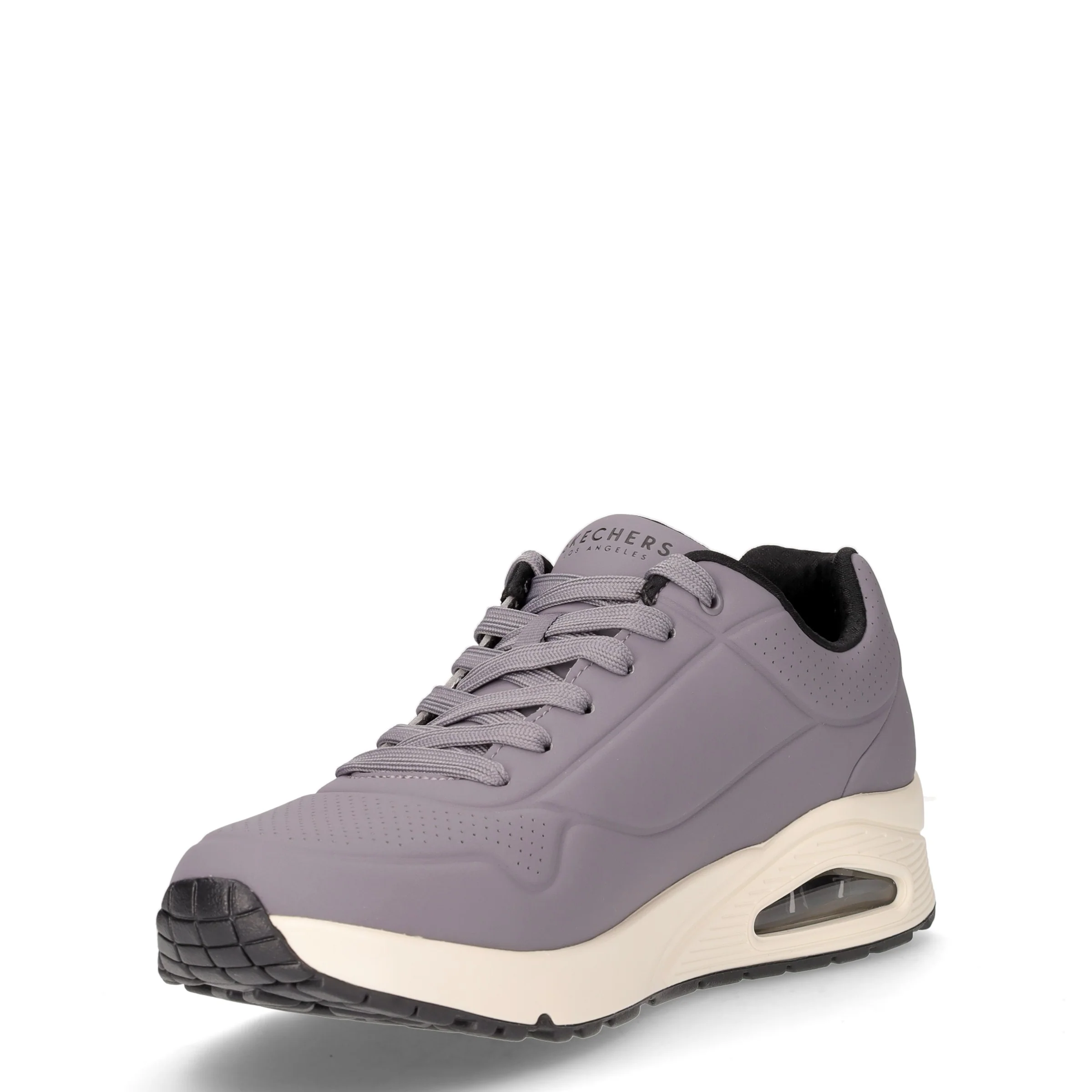 Uno Stand On Air sneaker in ecopelle grigio nero - Image 3