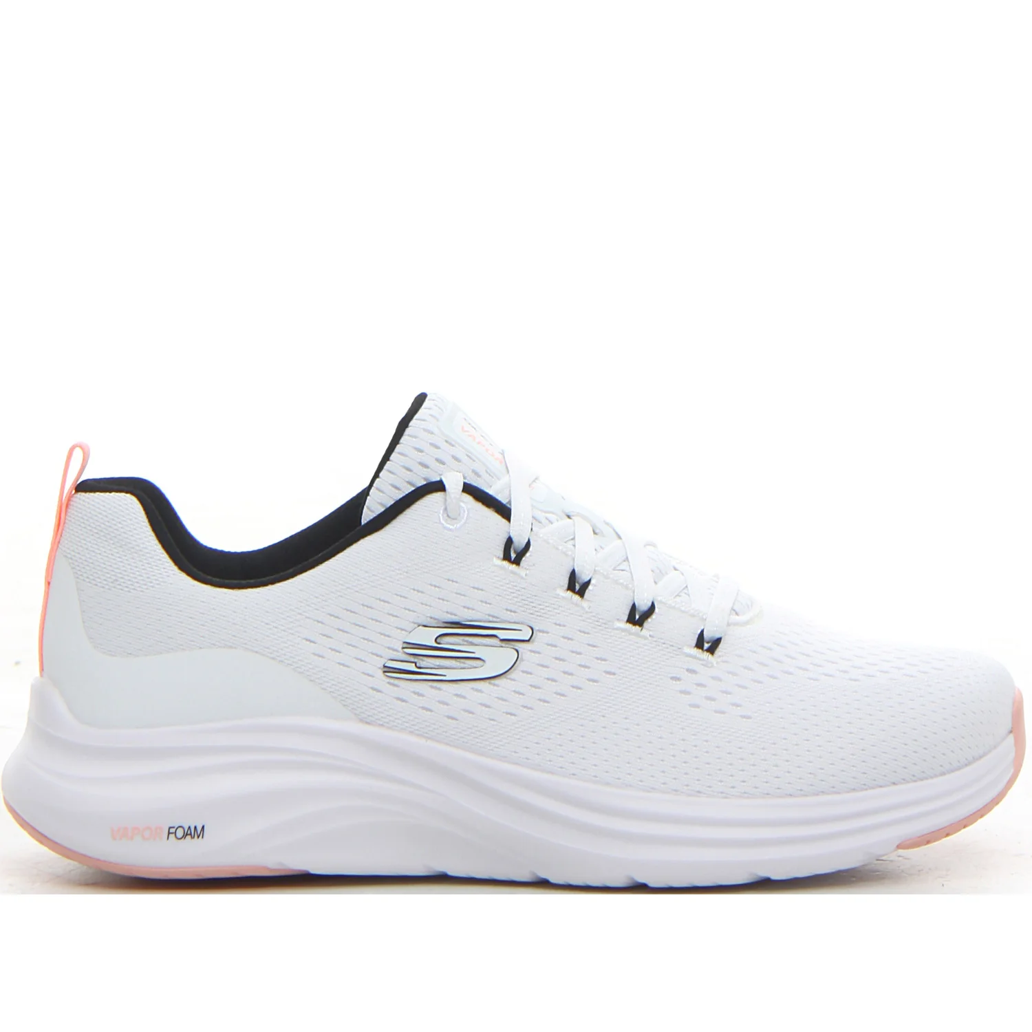 Vapor foam fresh trend sneaker white black coral