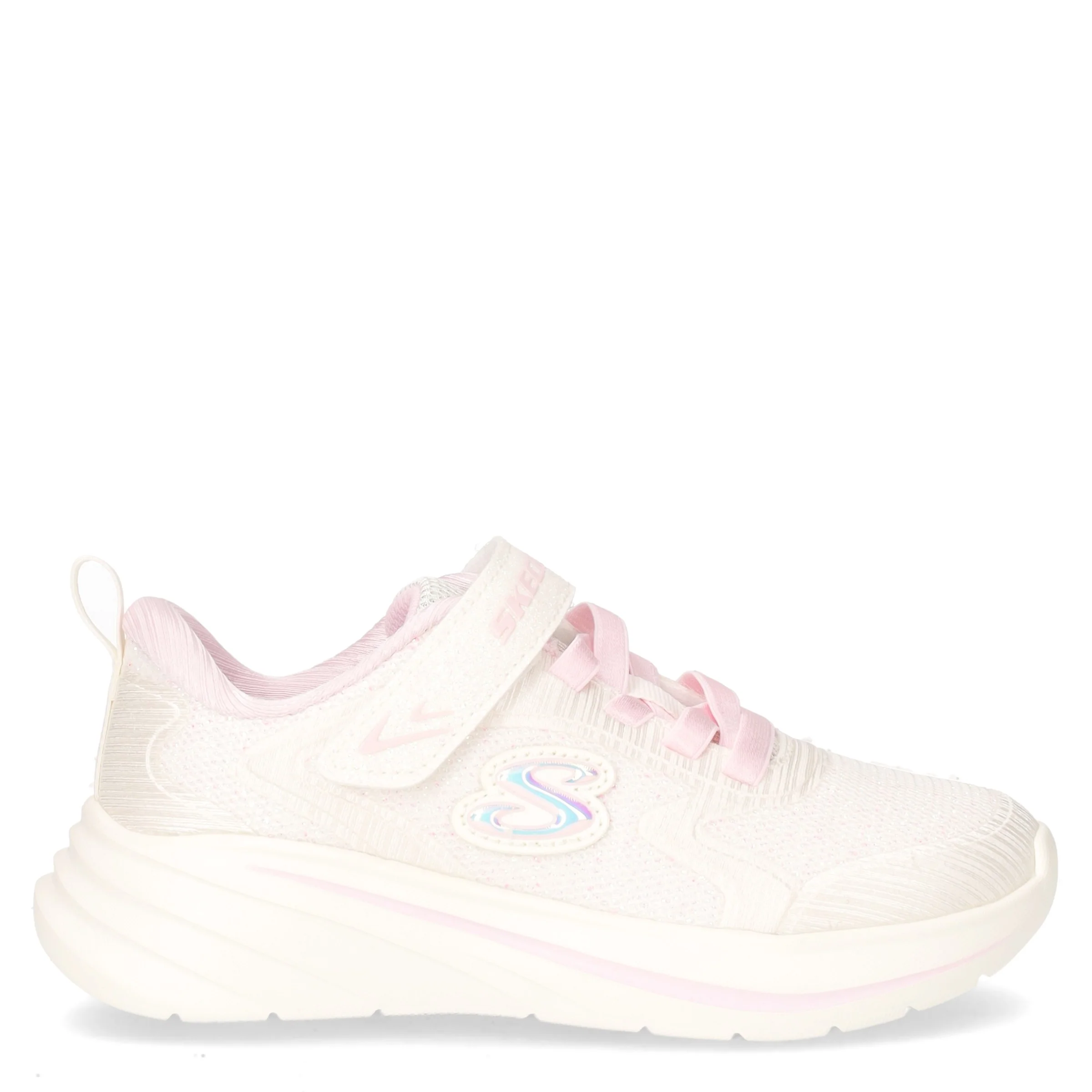 Wave 92 sneaker in tessuto bambina naturale