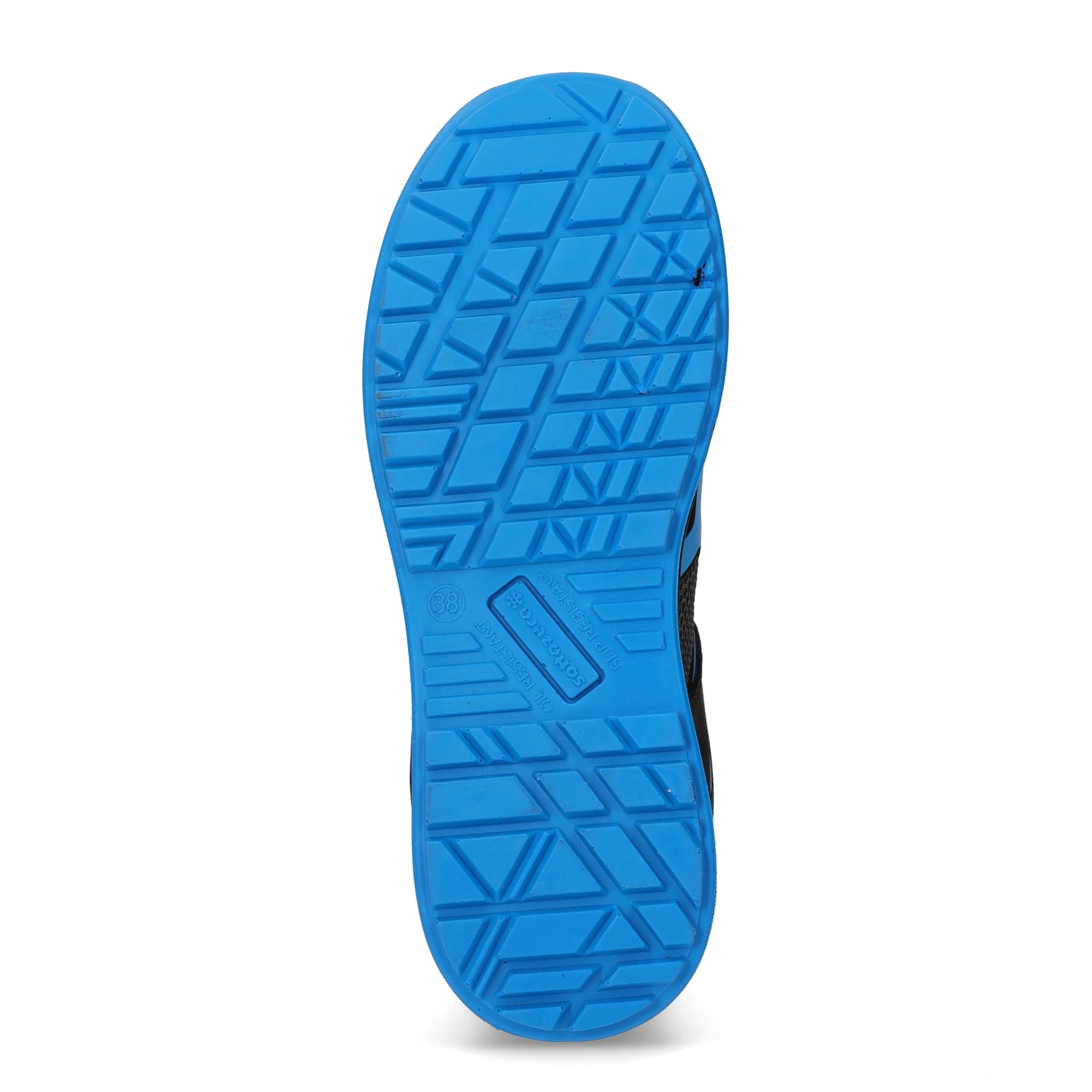 Ufo scarpa antinfortunistica in pelle blu - Image 4