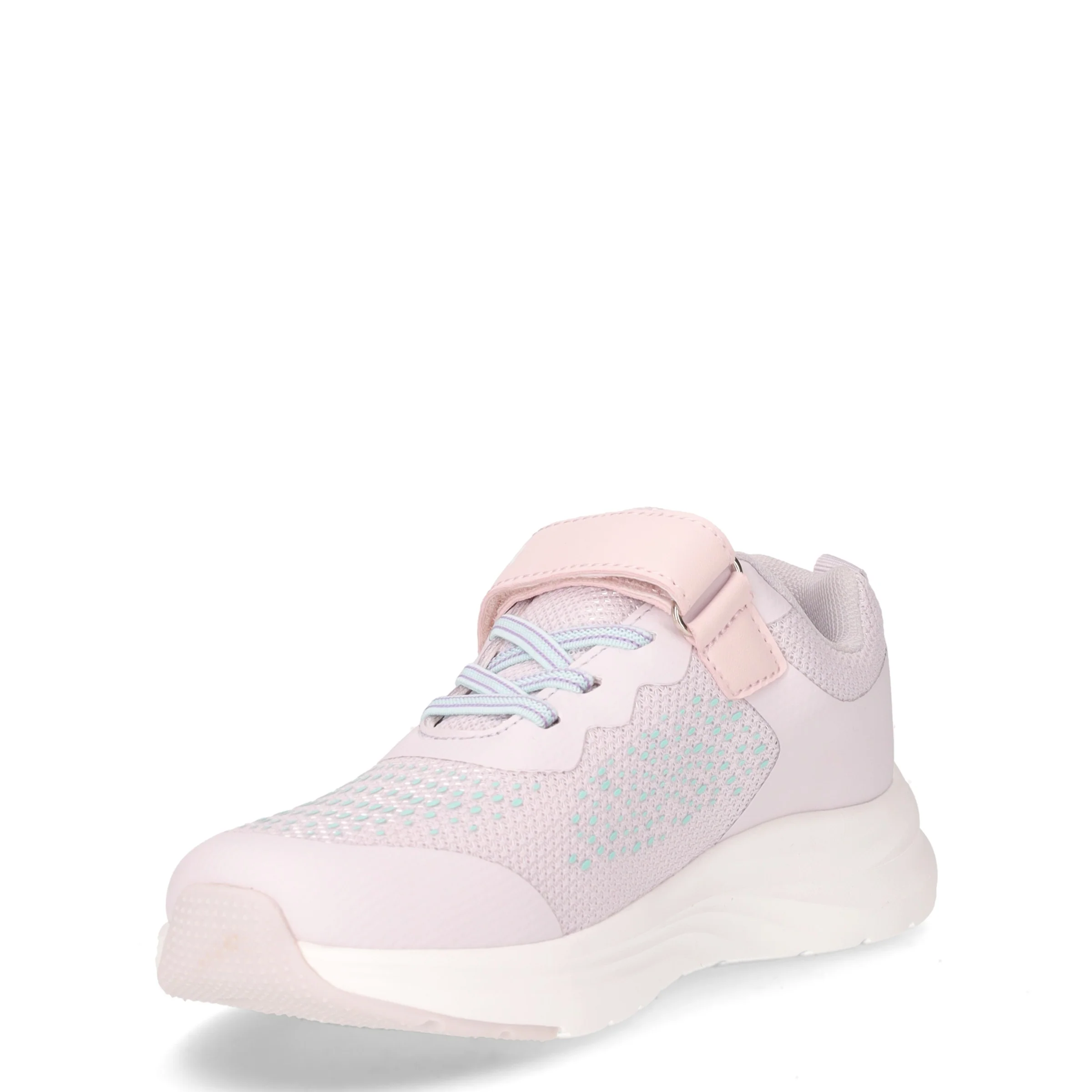 Sneaker da bambina con strappo in tessuto viola - Image 3