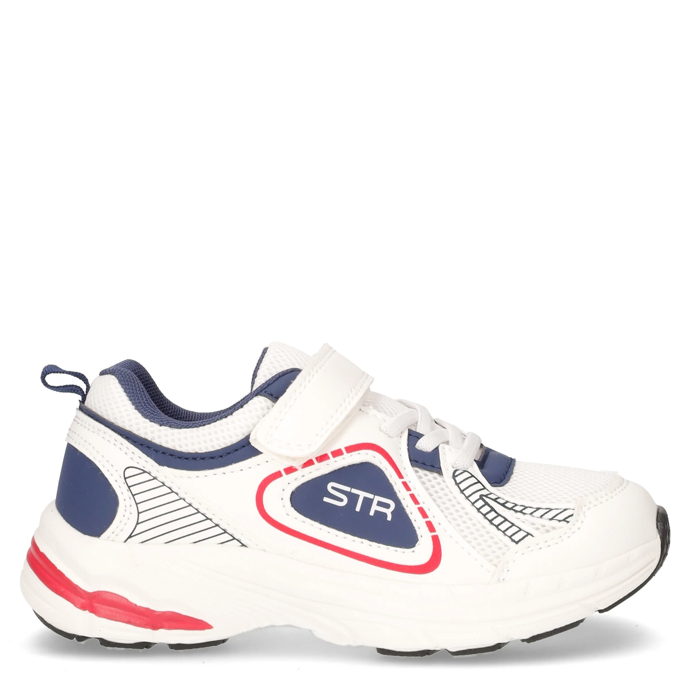 Sneaker in tessuto bambino bianco