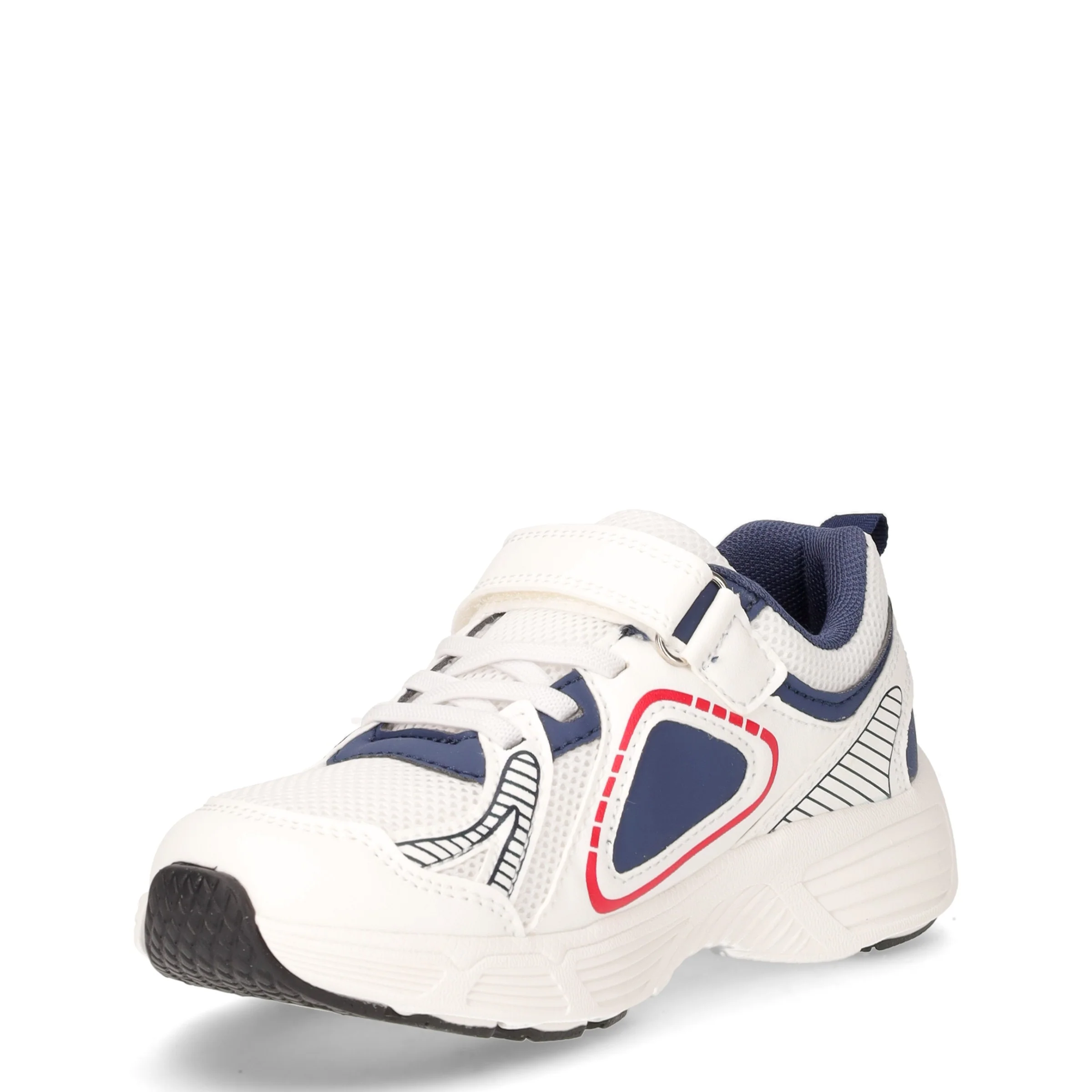 Sneaker in tessuto bambino bianco - Image 3