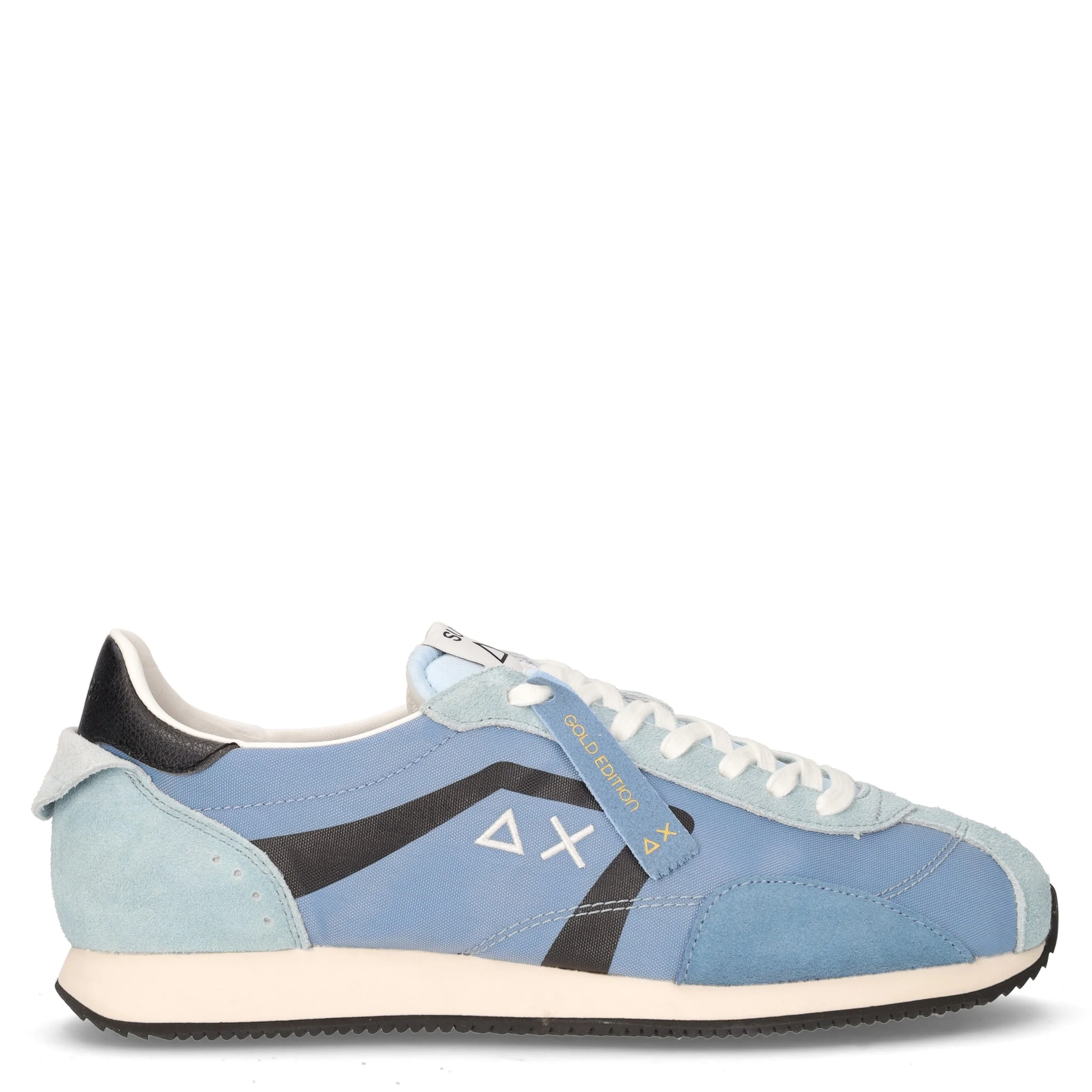 Easy Runner sneaker in pelle e tessuto avio