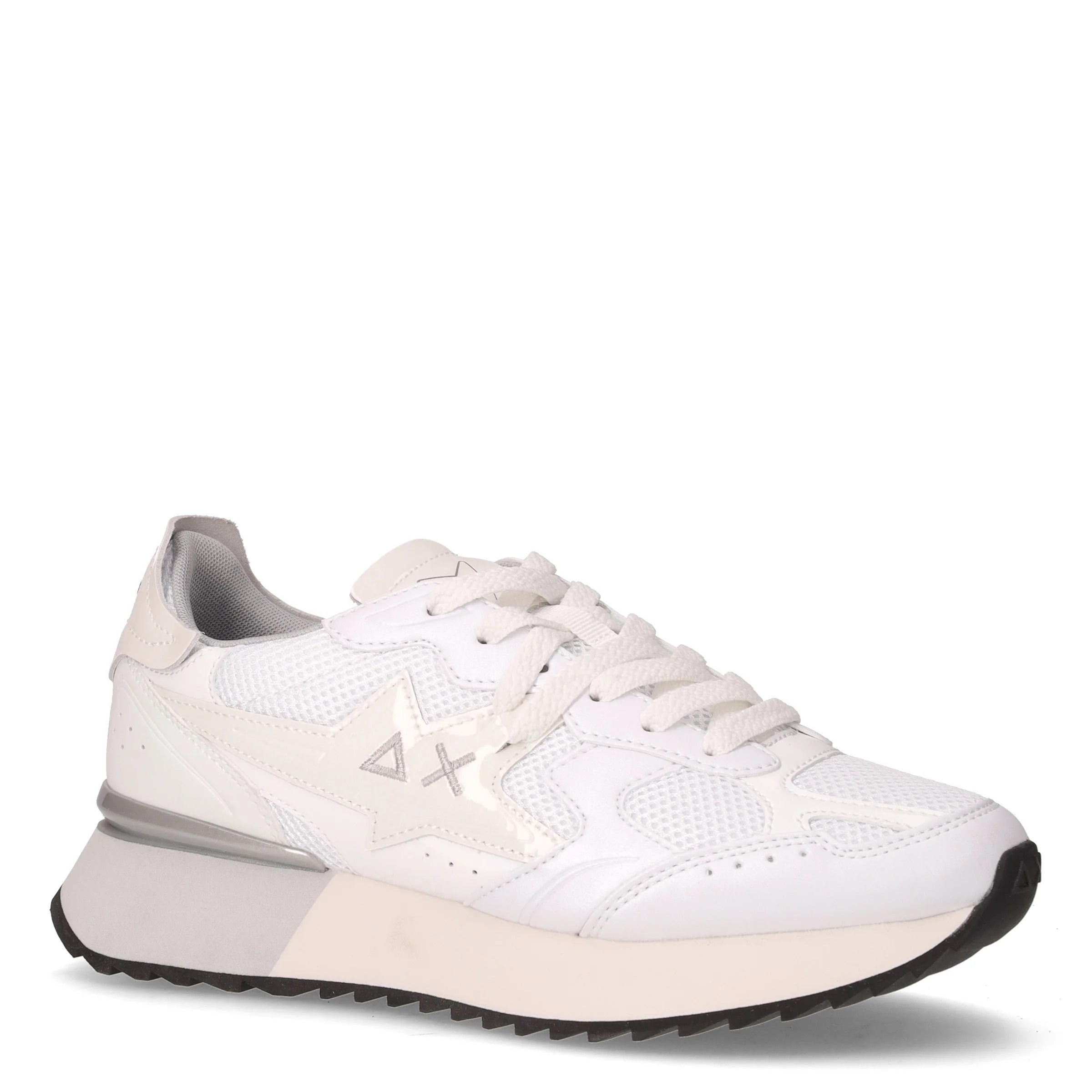 Stargirl Silver sneaker in tessuto ed ecopelle bianco - Image 2