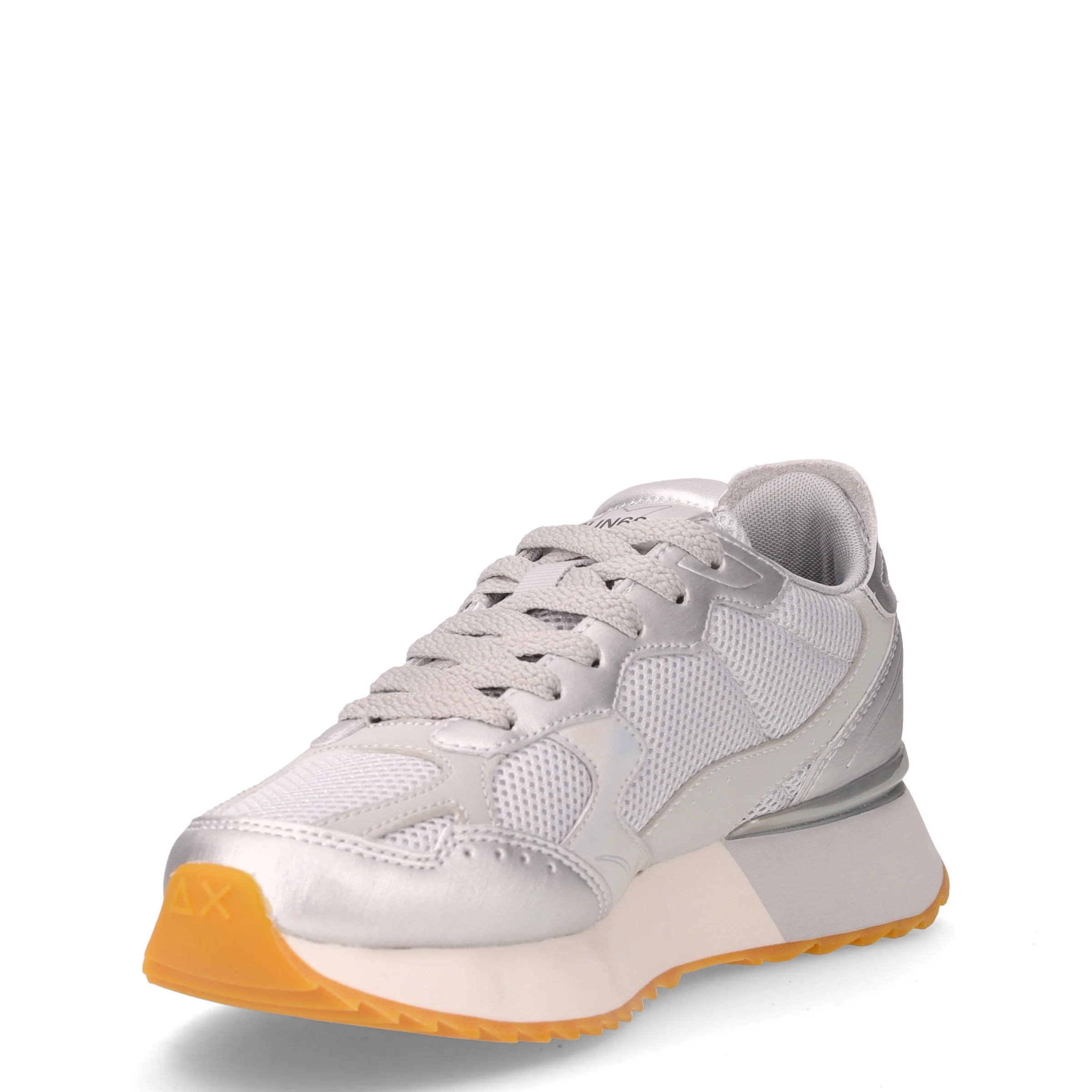 Starlight Silver sneaker in tessuto ed ecopelle argento - Image 3
