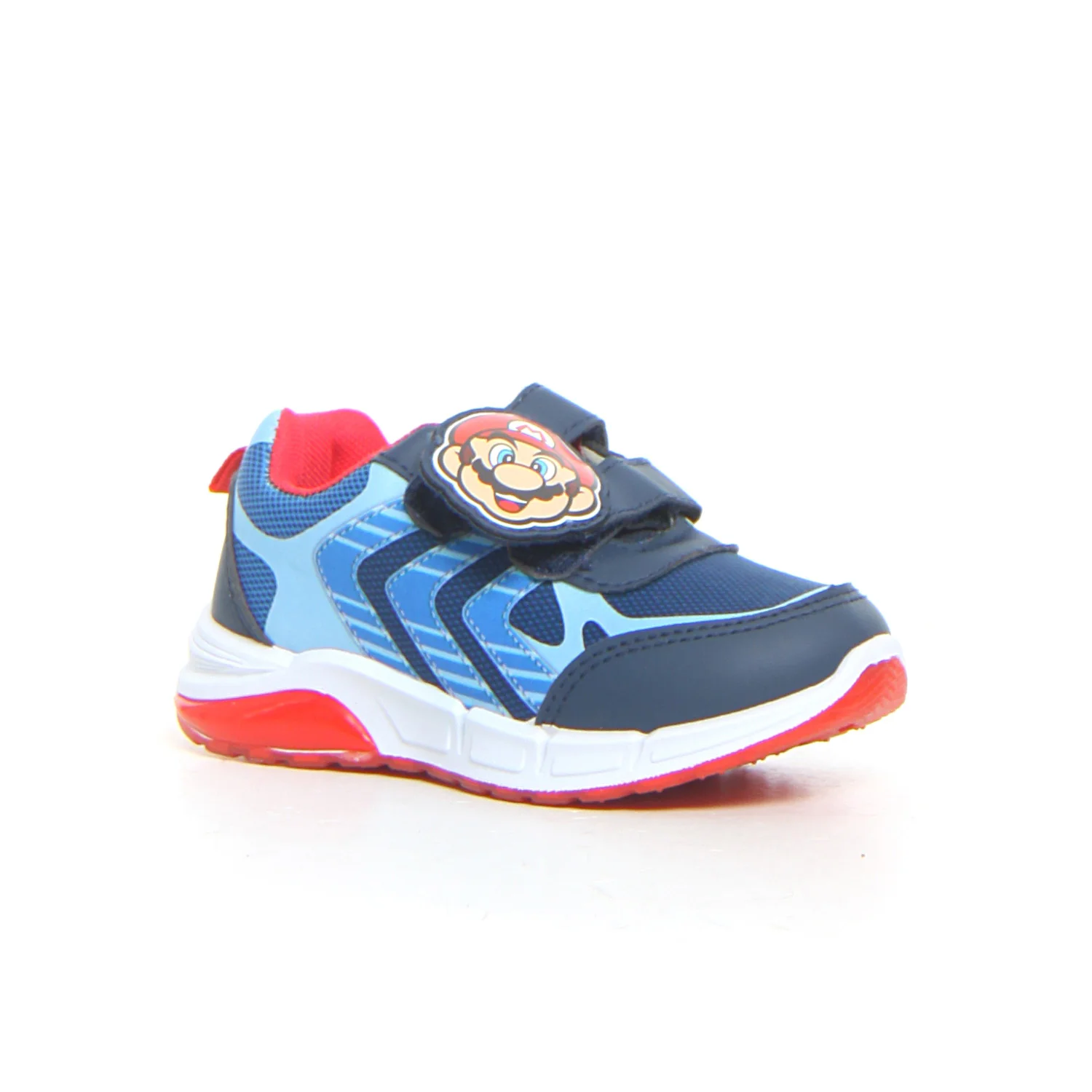 Super mario sneaker con luci da bambino navy blu - Image 2
