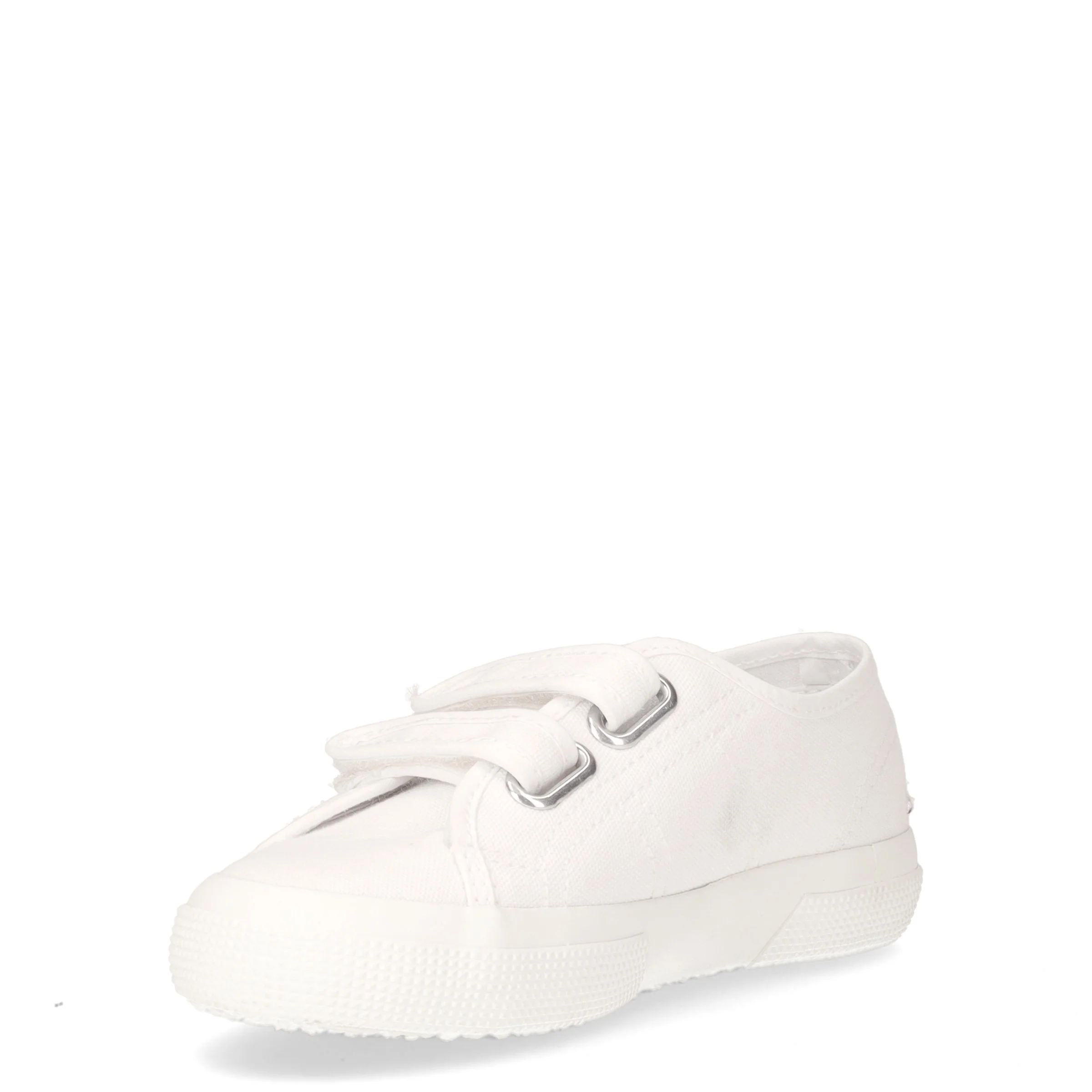 Sneaker bambino in tessuto bianco - Image 3