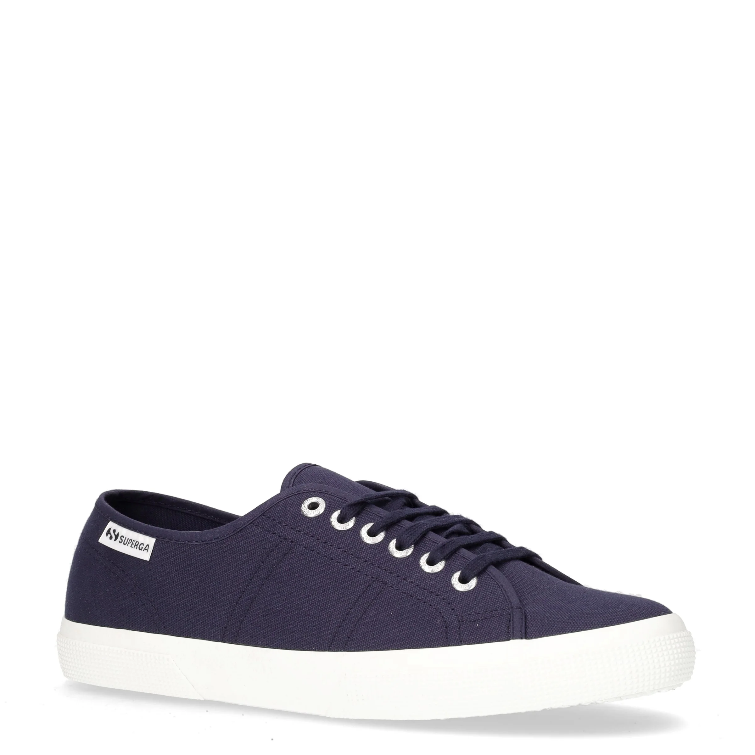 Sneaker in tessuto navy bianco - Image 2