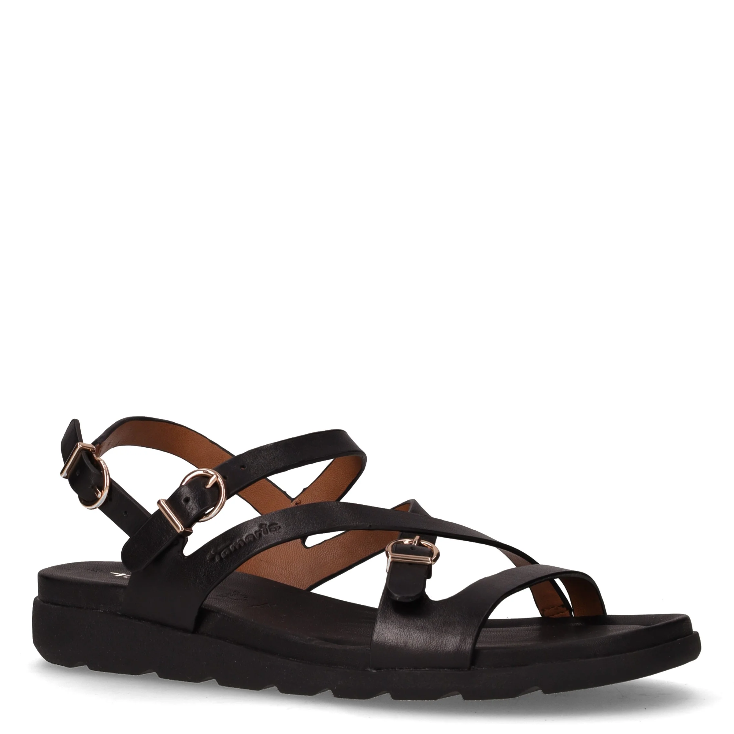 Sandalo in pelle nero - Image 2