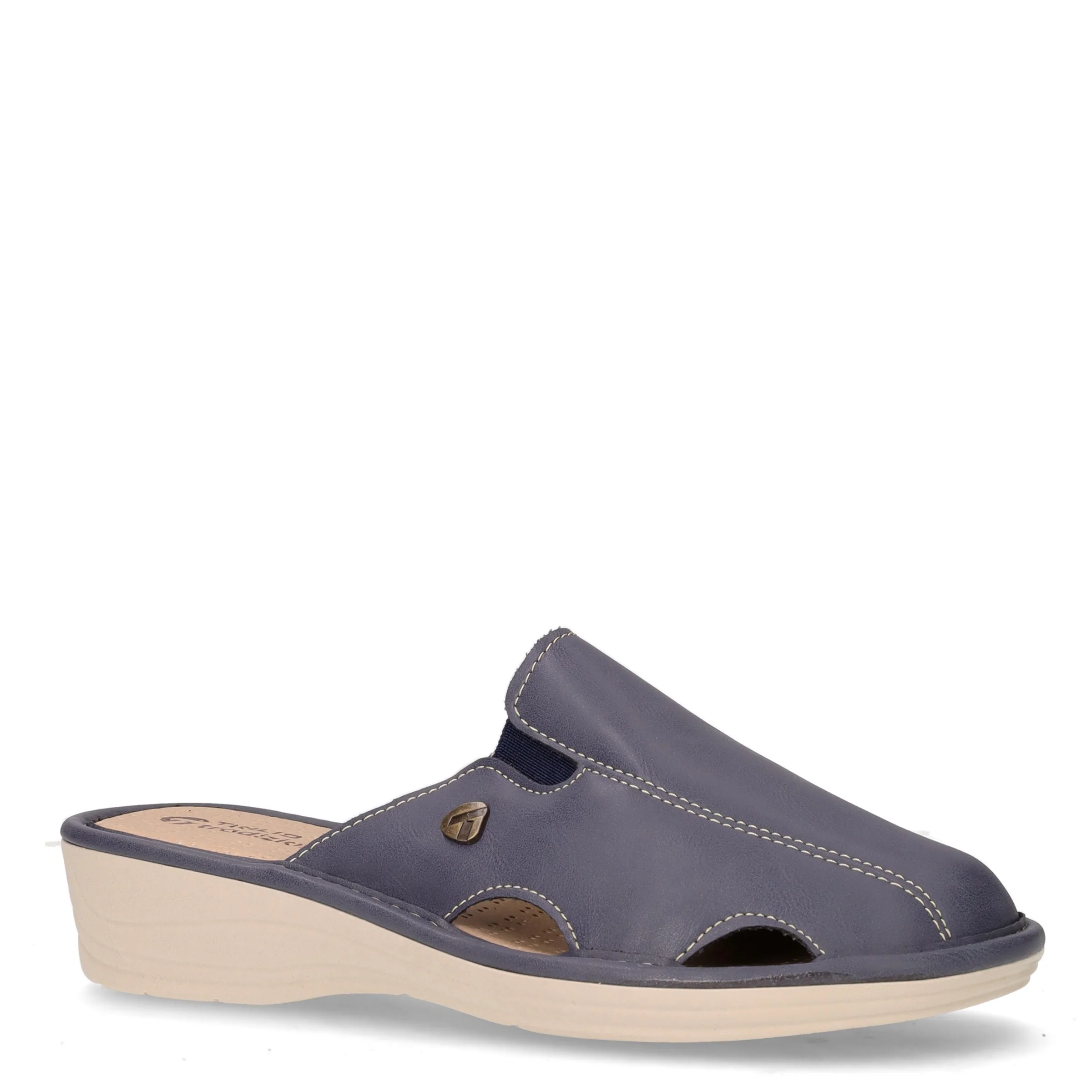 Ciabatta in ecopelle blu - Image 2