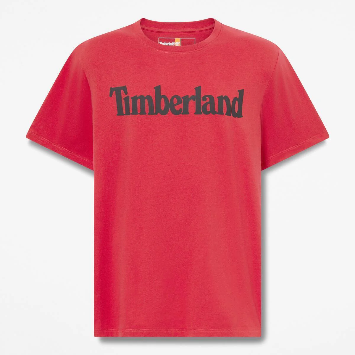 NORTHWOOD WORDMARK LOGO SHORT t-shirt in cotone rosso - Image 3