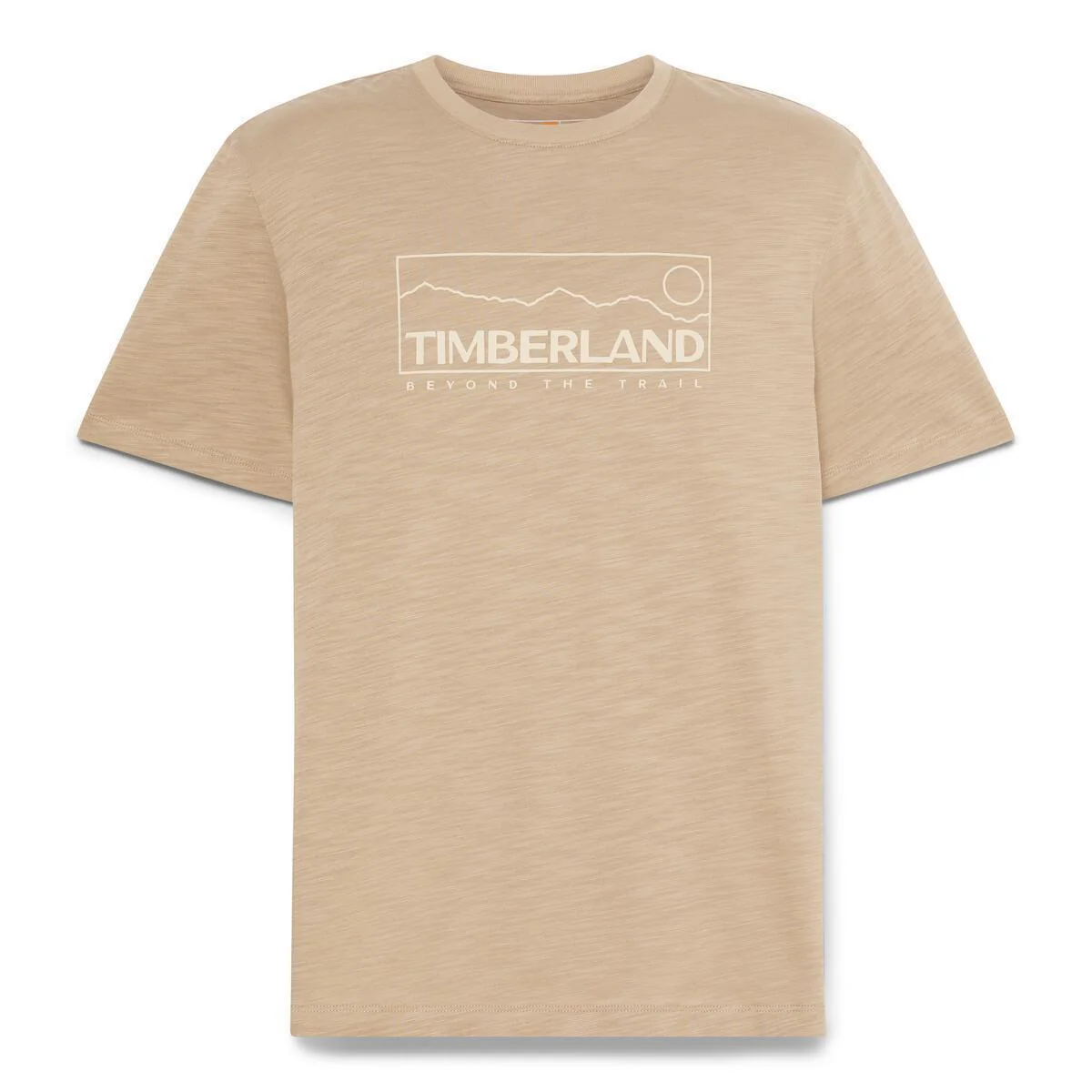 OUTLINED GRAPHIC SS TEE t-shirt in cotone beige - Image 3