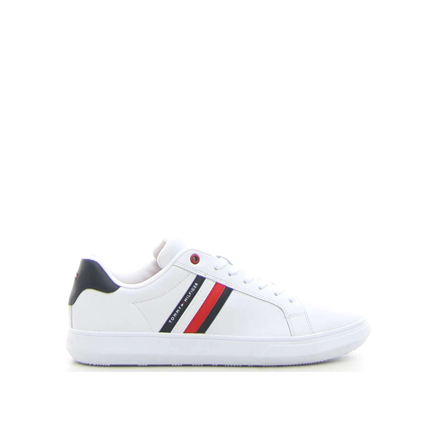 Essential Leather Cupsole sneaker bianco