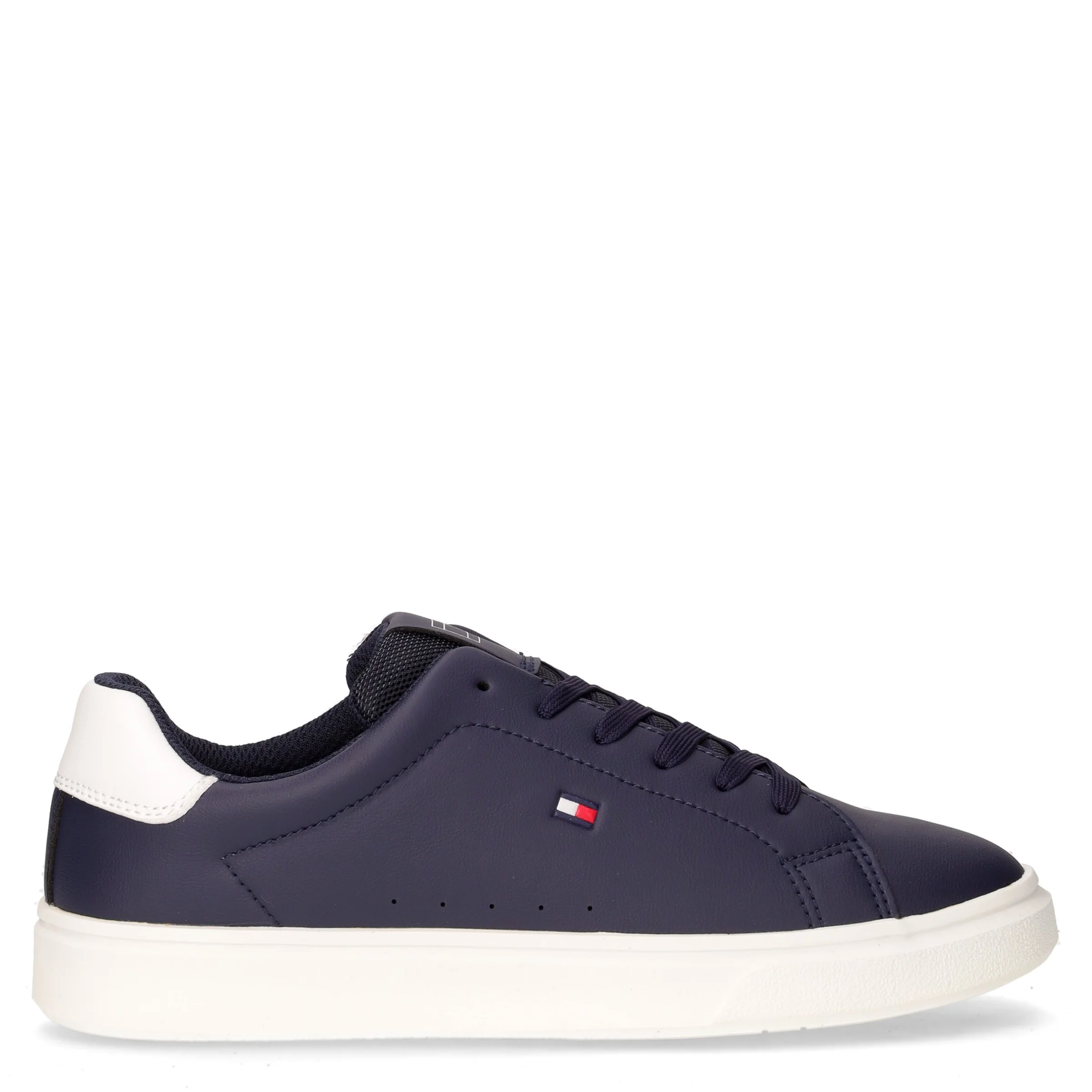 Sneaker in ecopelle blu