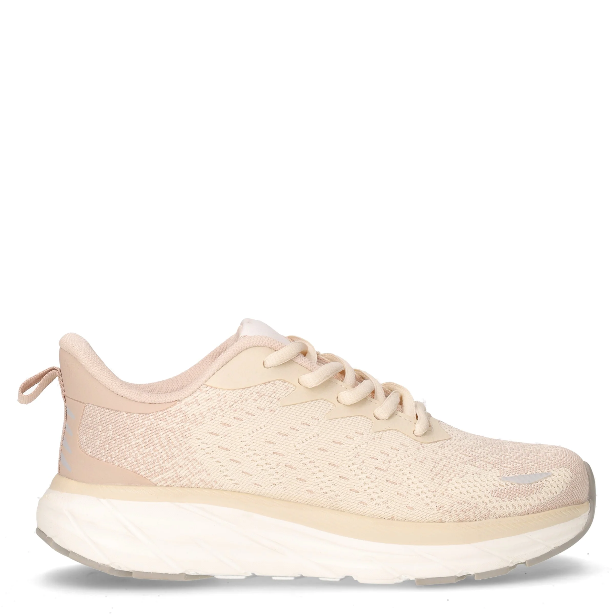 Sneaker in tessuto beige