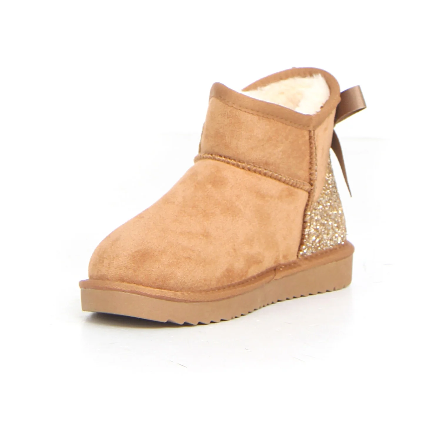 Stivaletto invernale bambina camel - Image 3