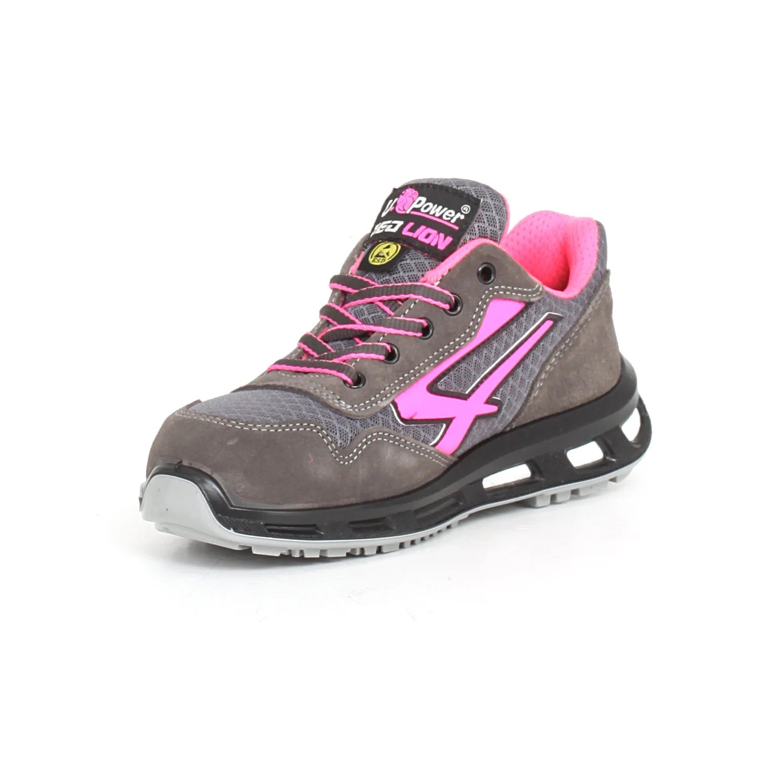 Verok ESD S1P SRC scarpa antinfortunistica marrone fucsia - Image 3