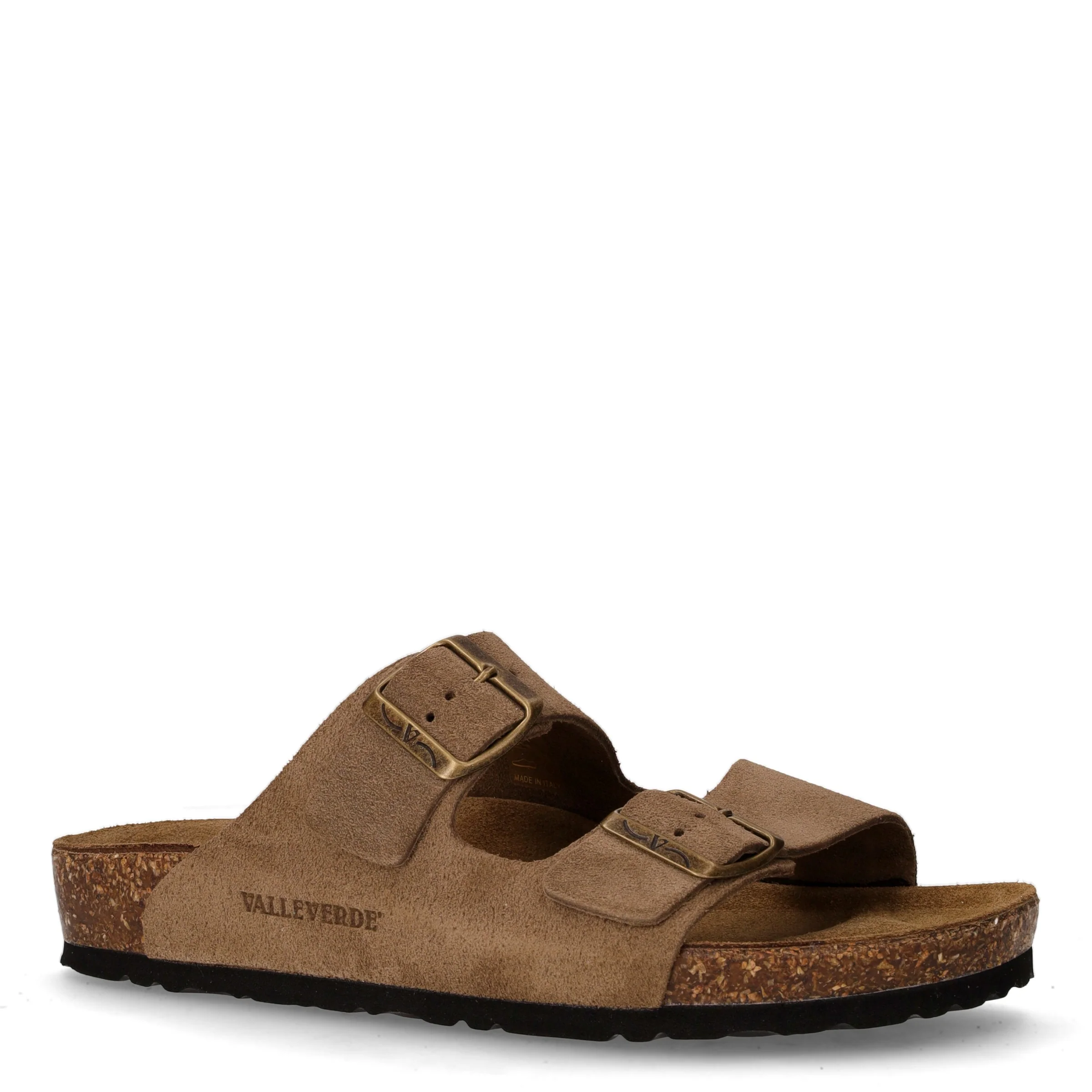 Ciabatta in pelle taupe - Image 2