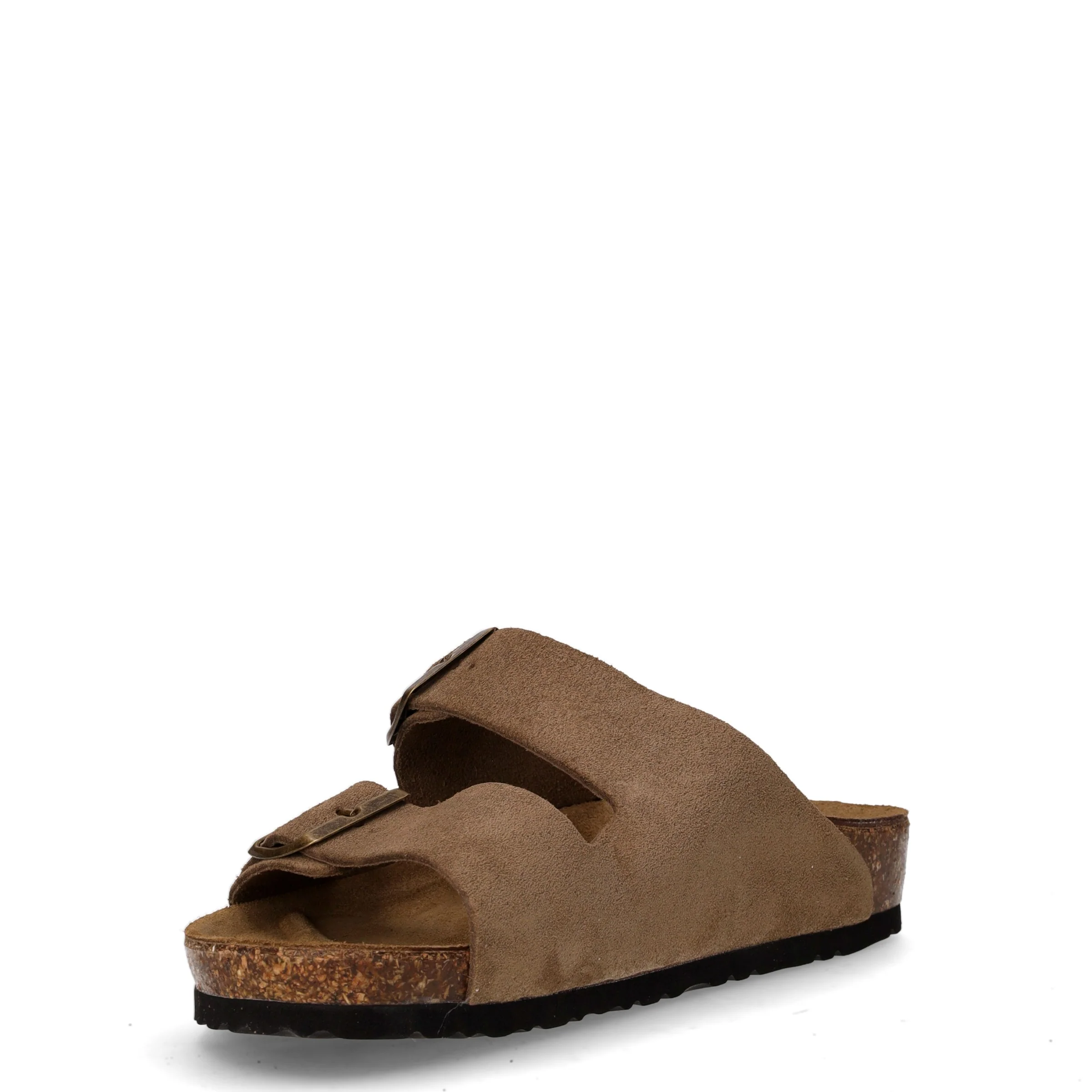 Ciabatta in pelle taupe - Image 3