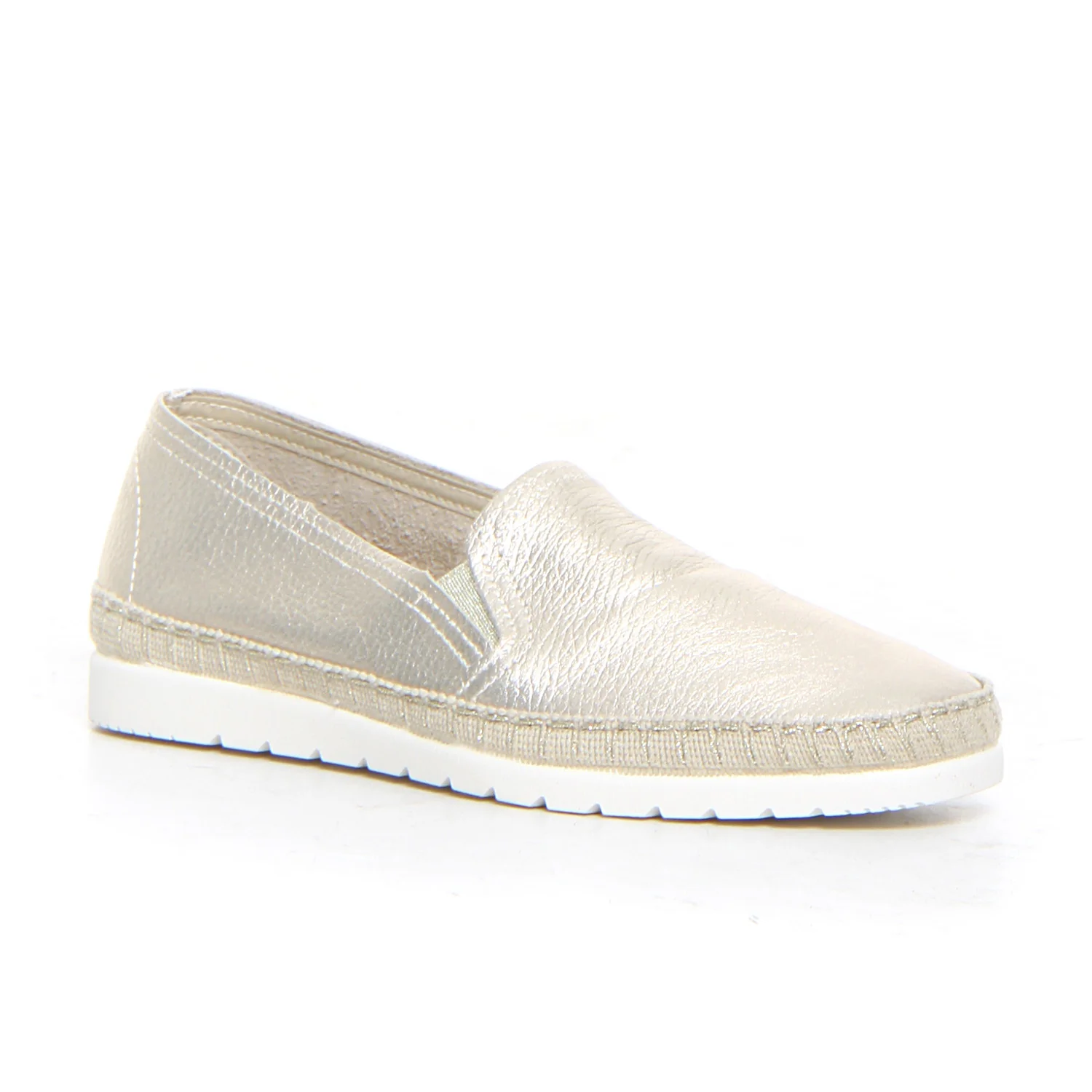 Espadrilla casual platino - Image 2