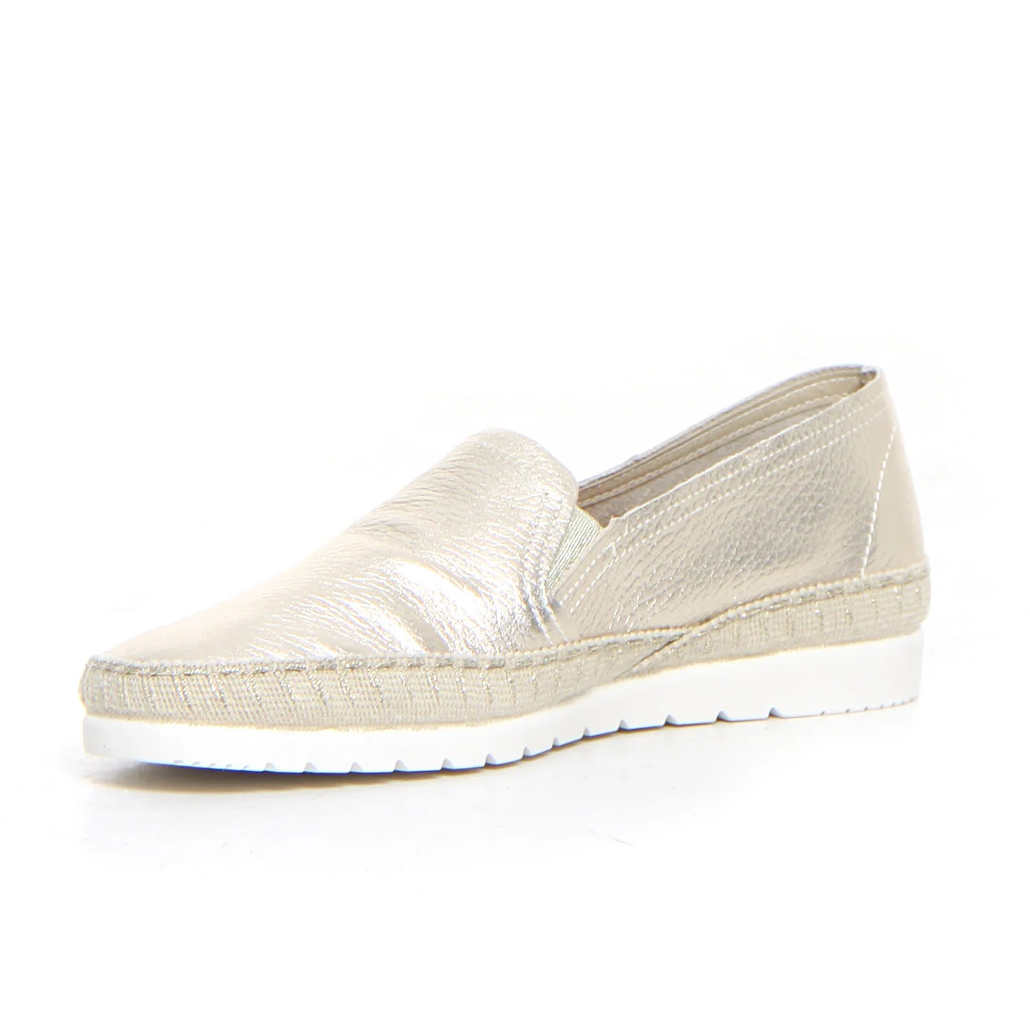 Espadrilla casual platino - Image 3