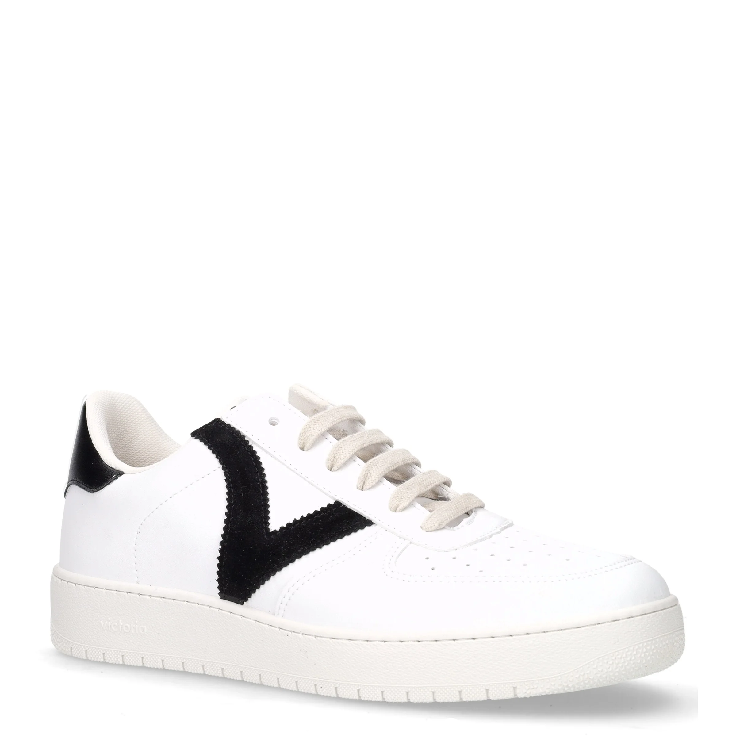 Sneaker in pelle bianco nero - Image 2