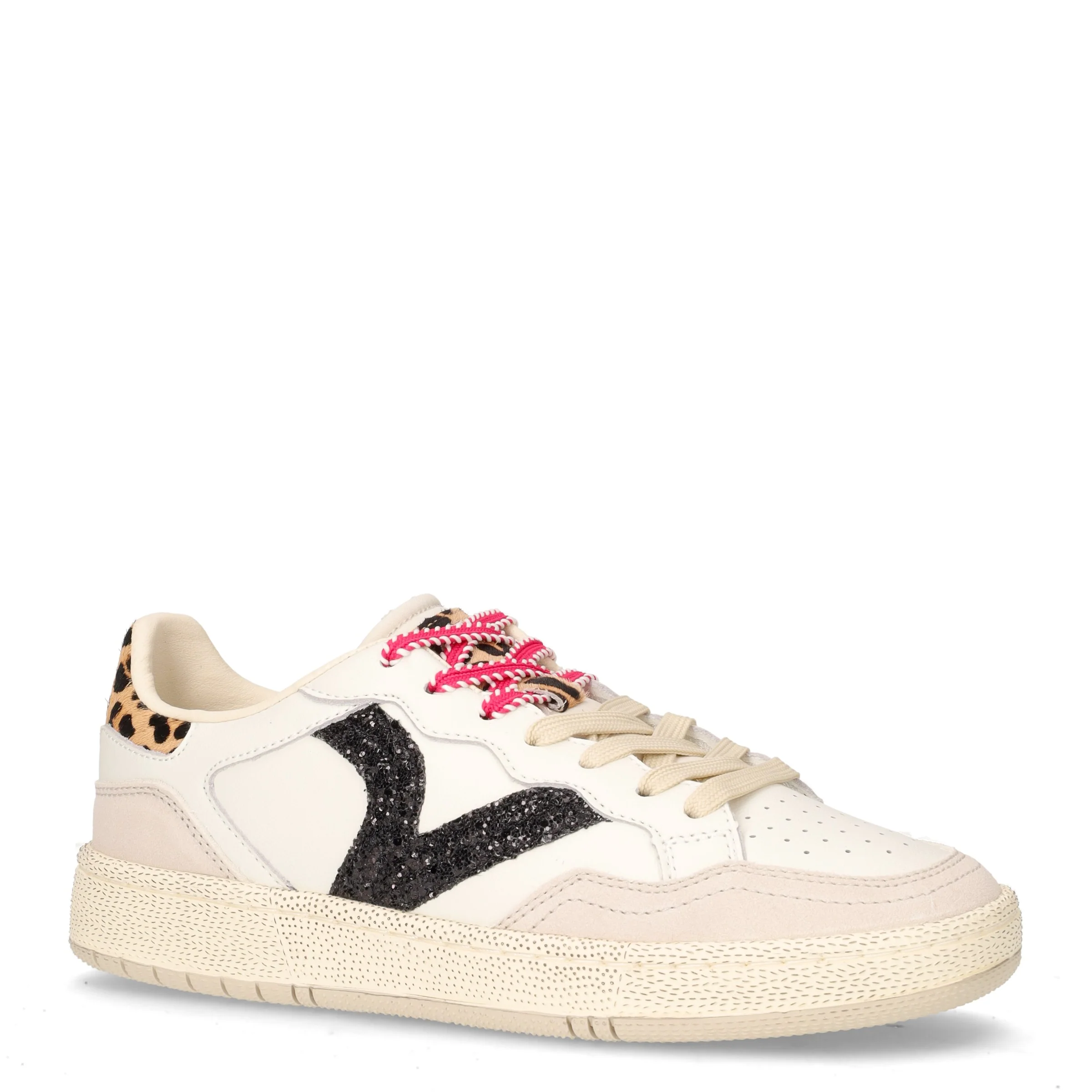 Sneaker in pelle ed ecopelle bianco - Image 2