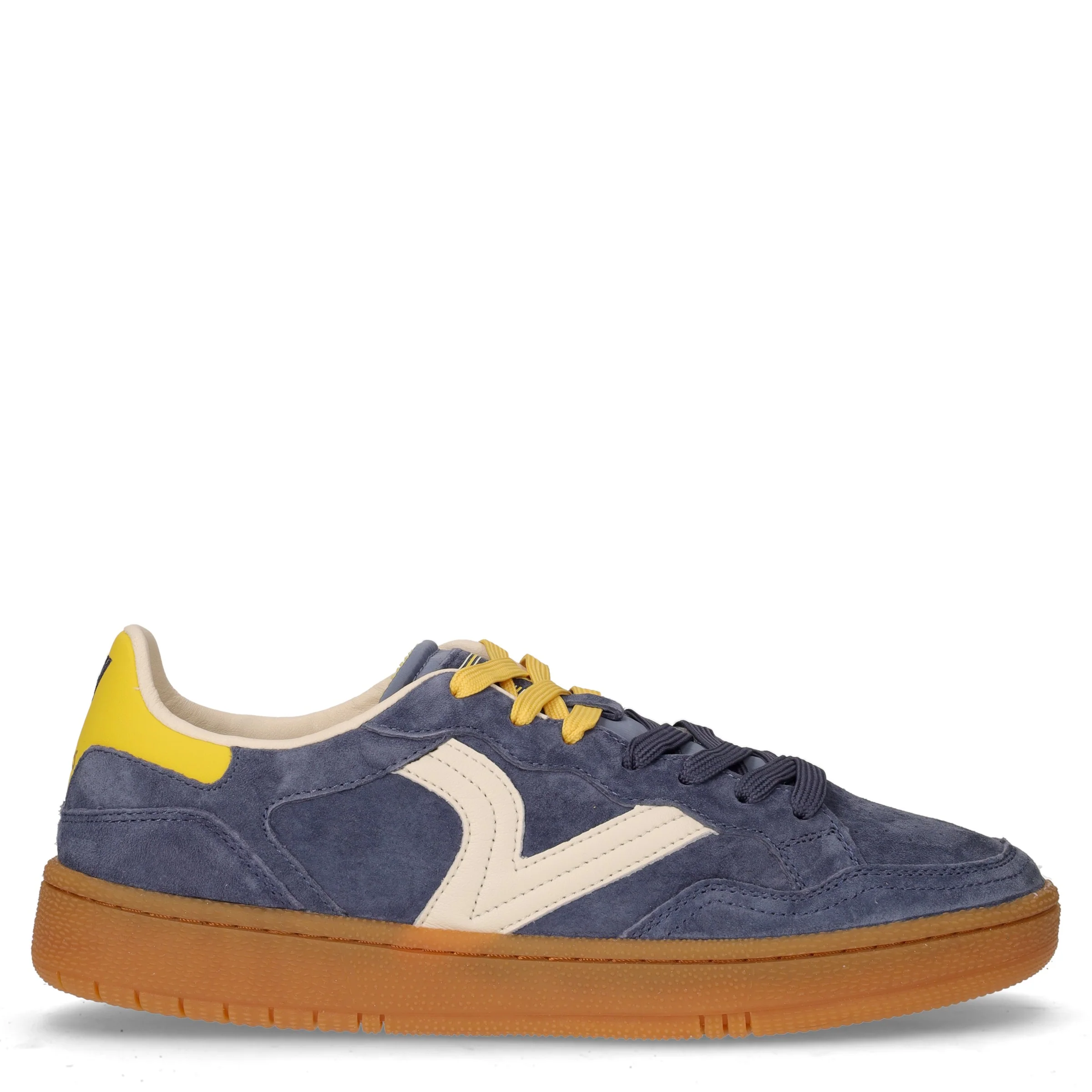 Sneaker in pelle marino