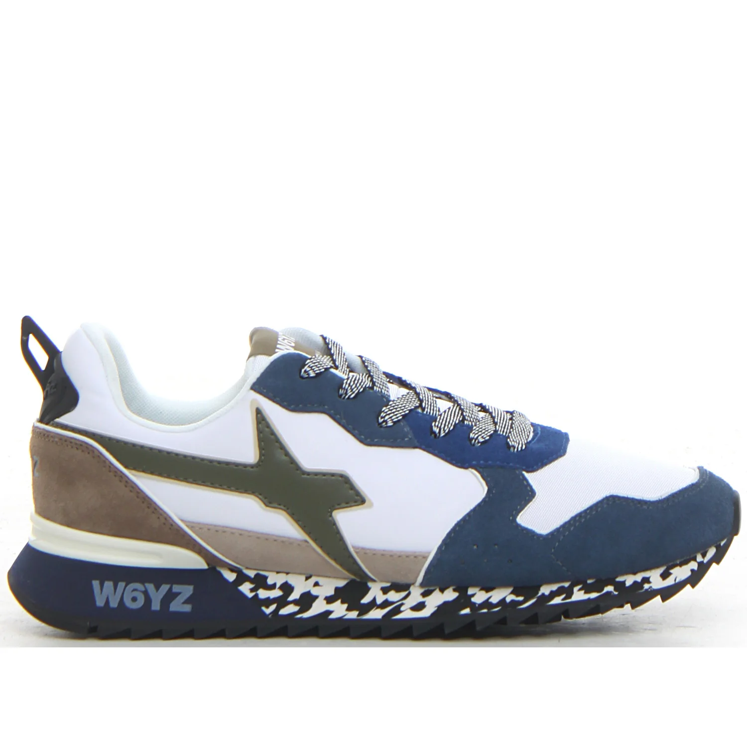 Jet sneaker bluette white