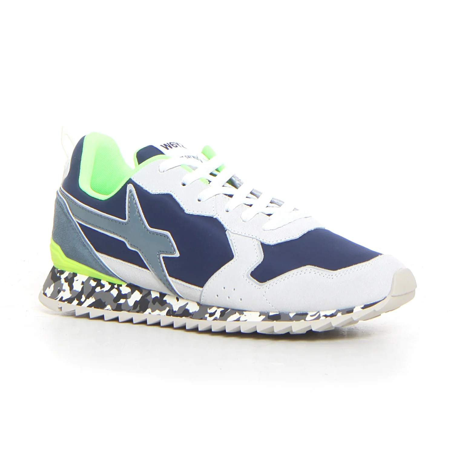 Jet sneaker white navy - Image 2