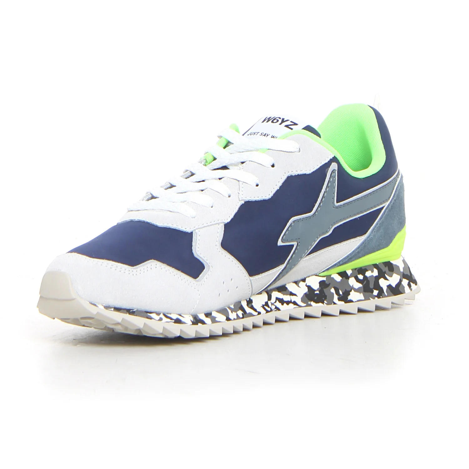 Jet sneaker white navy - Image 3