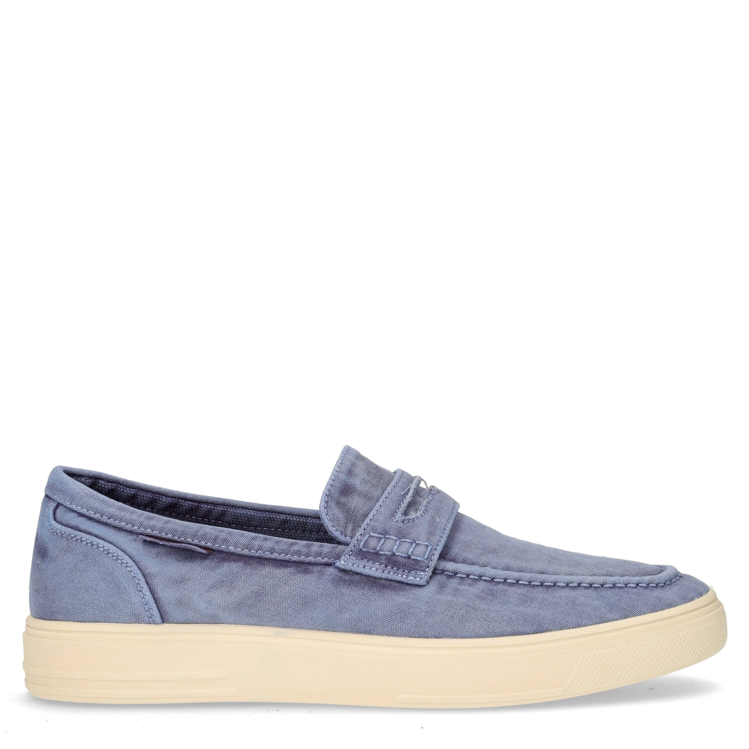 Zeb Loafer mocassino in tessuto navy