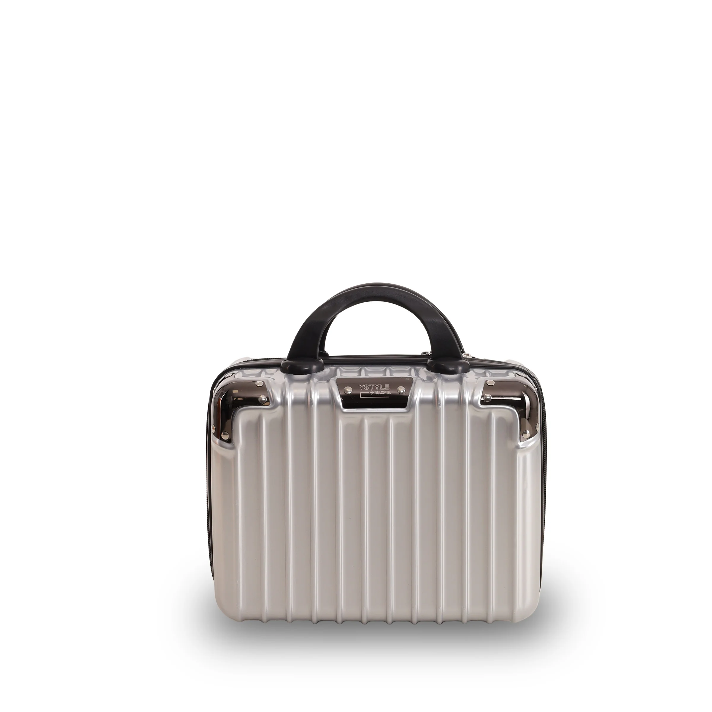 Set valigie rigide da 5 pezzi argento grigio - Image 4