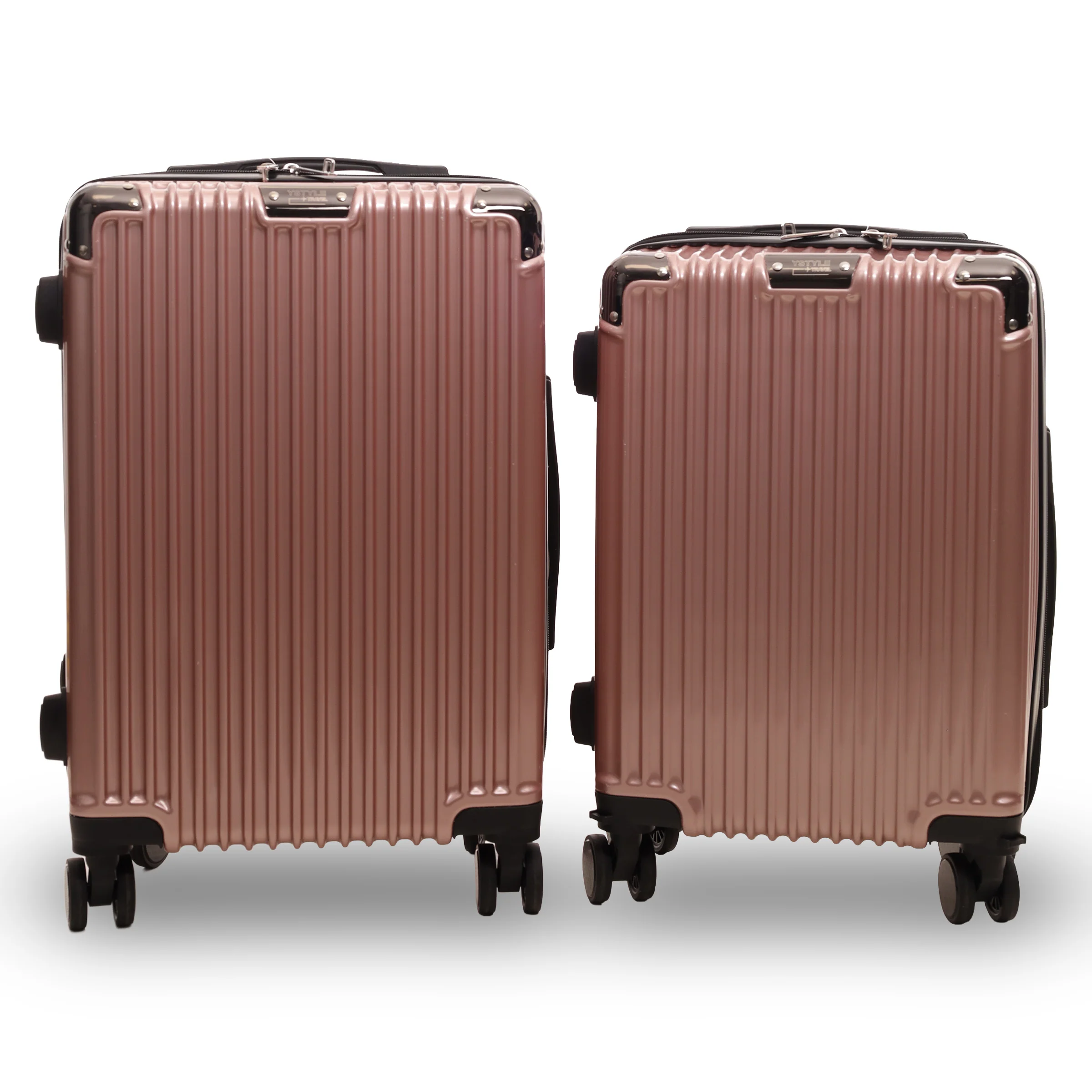 Set valigie rigide da 5 pezzi champagne - Image 3